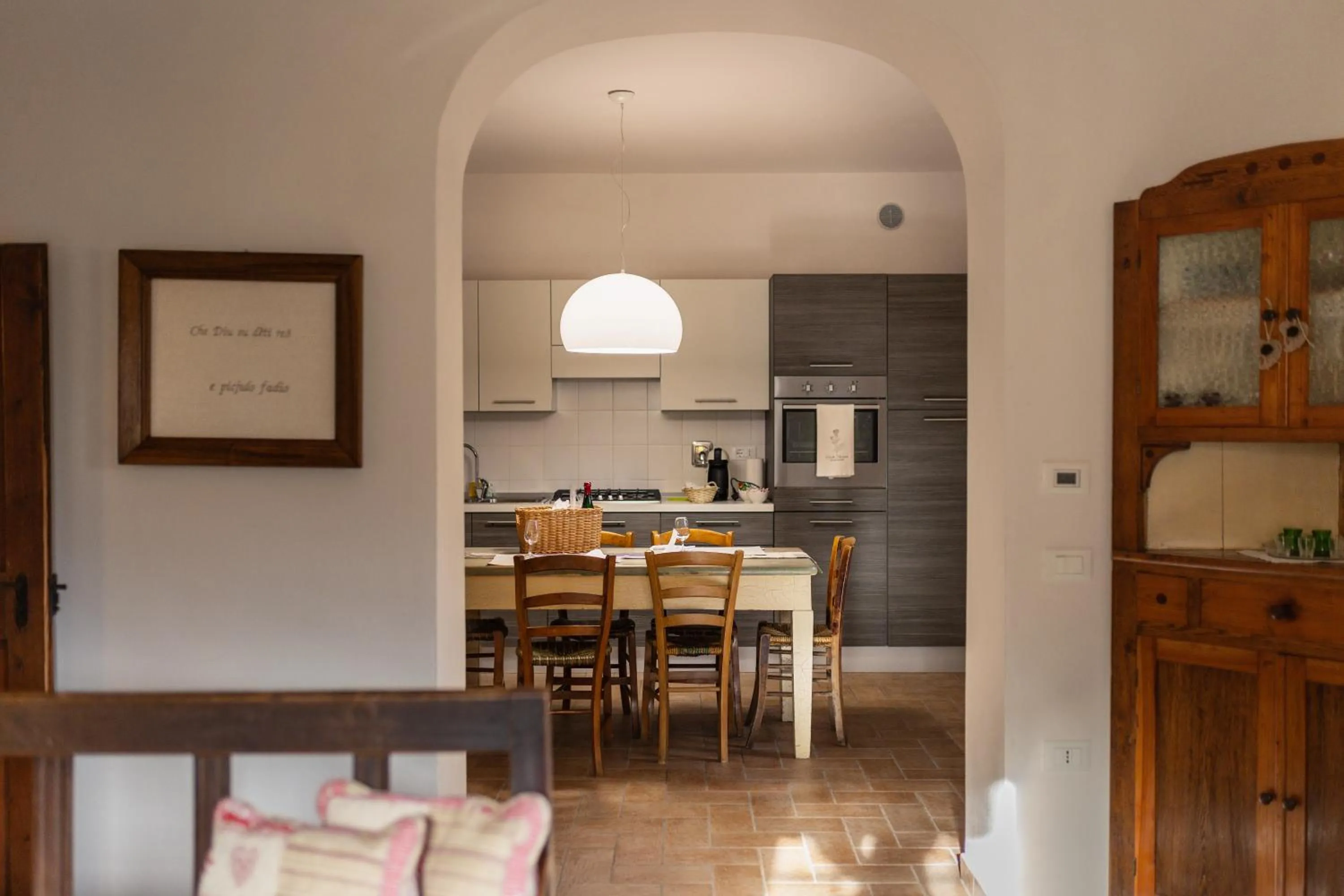 kitchen in Albergo Diffuso Comeglians