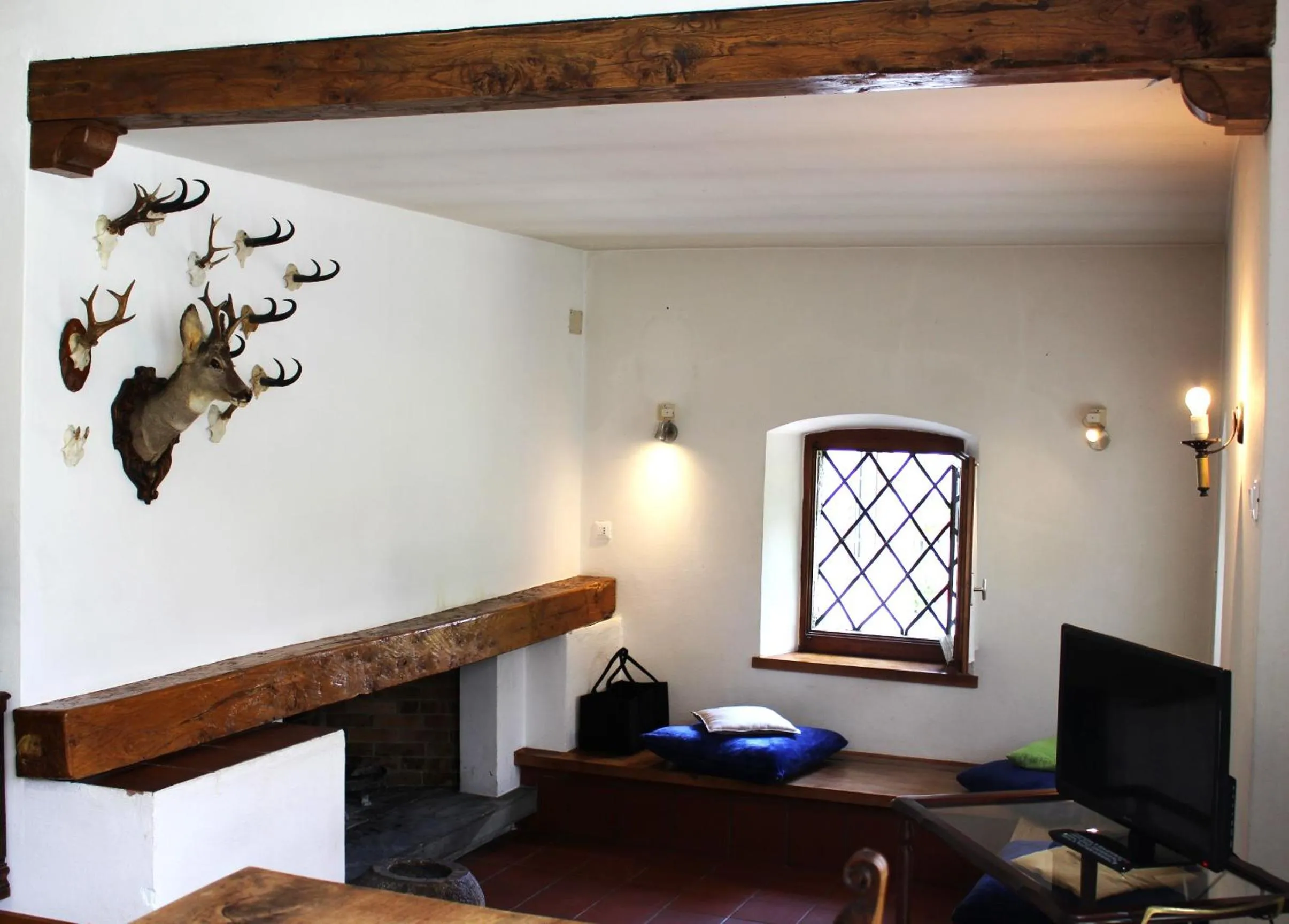 Living room in Albergo Diffuso Comeglians