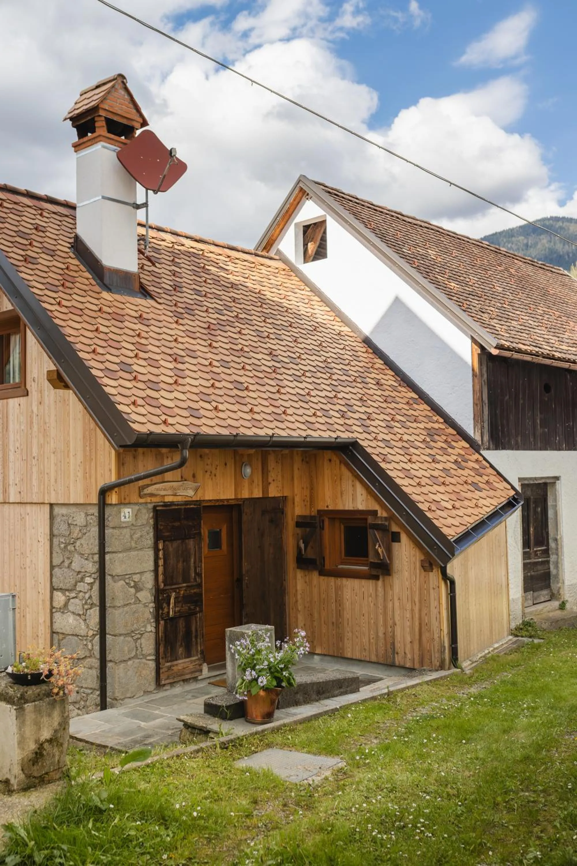 Property building in Albergo Diffuso Comeglians