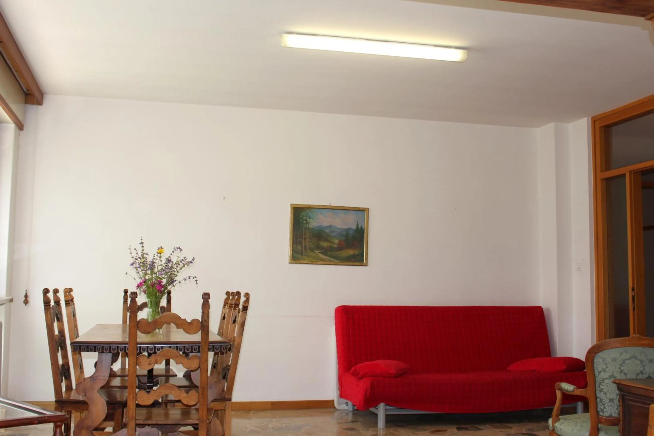 Living room in Albergo Diffuso Comeglians