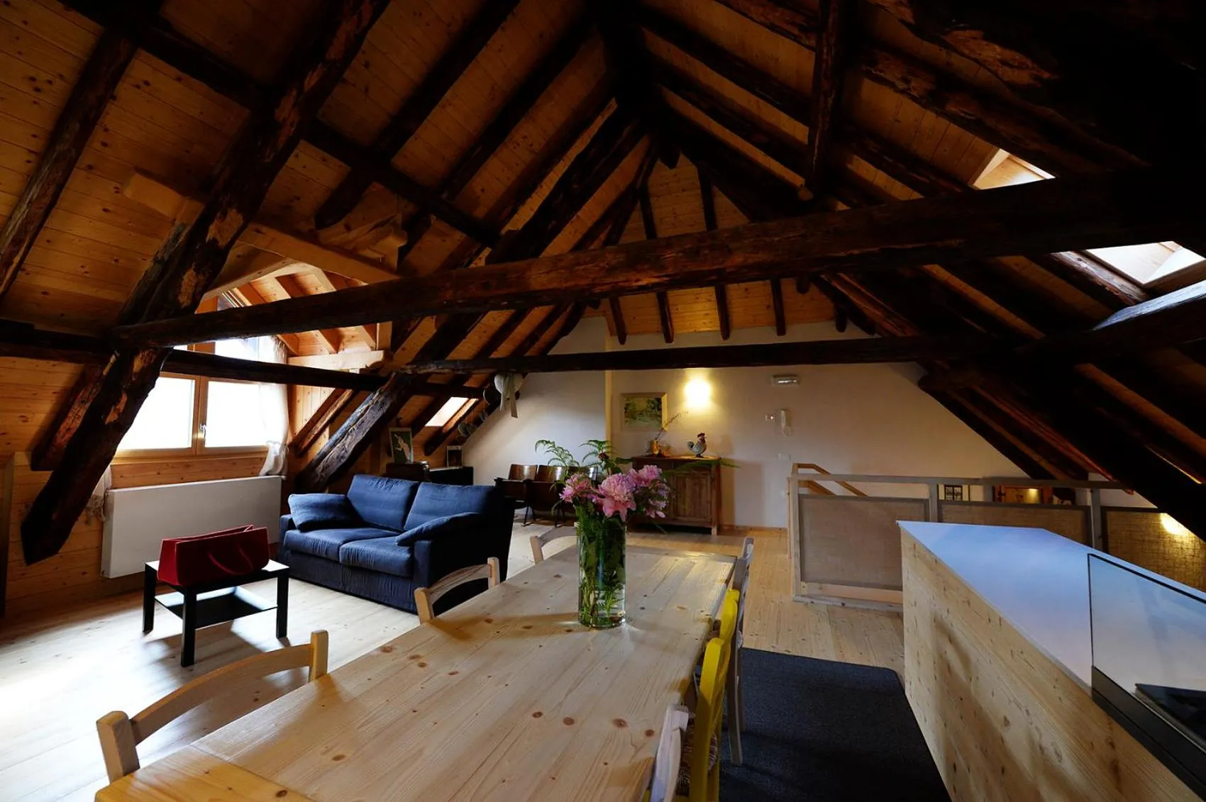 Living room in Albergo Diffuso Comeglians