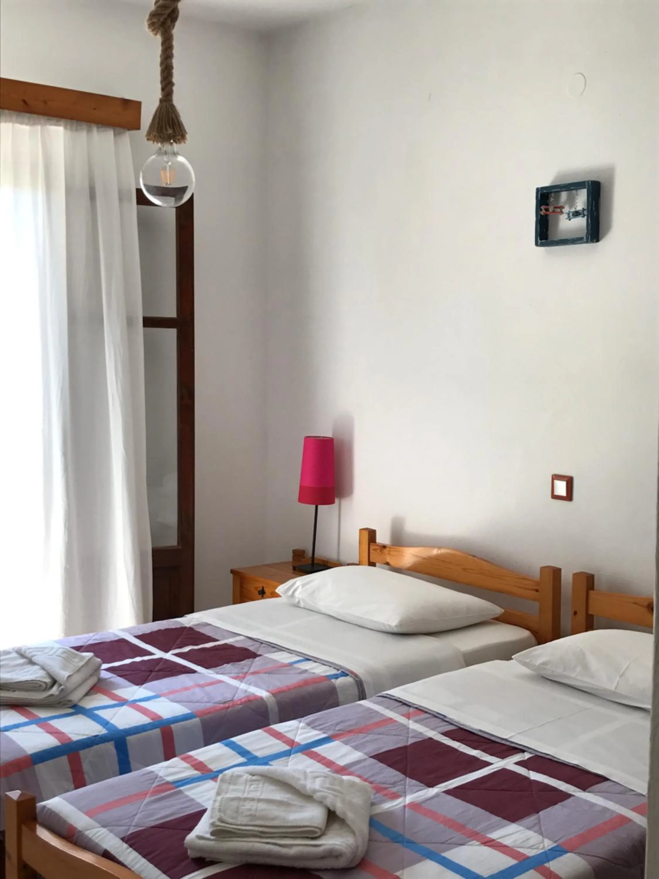 Bed in Arillas Studios