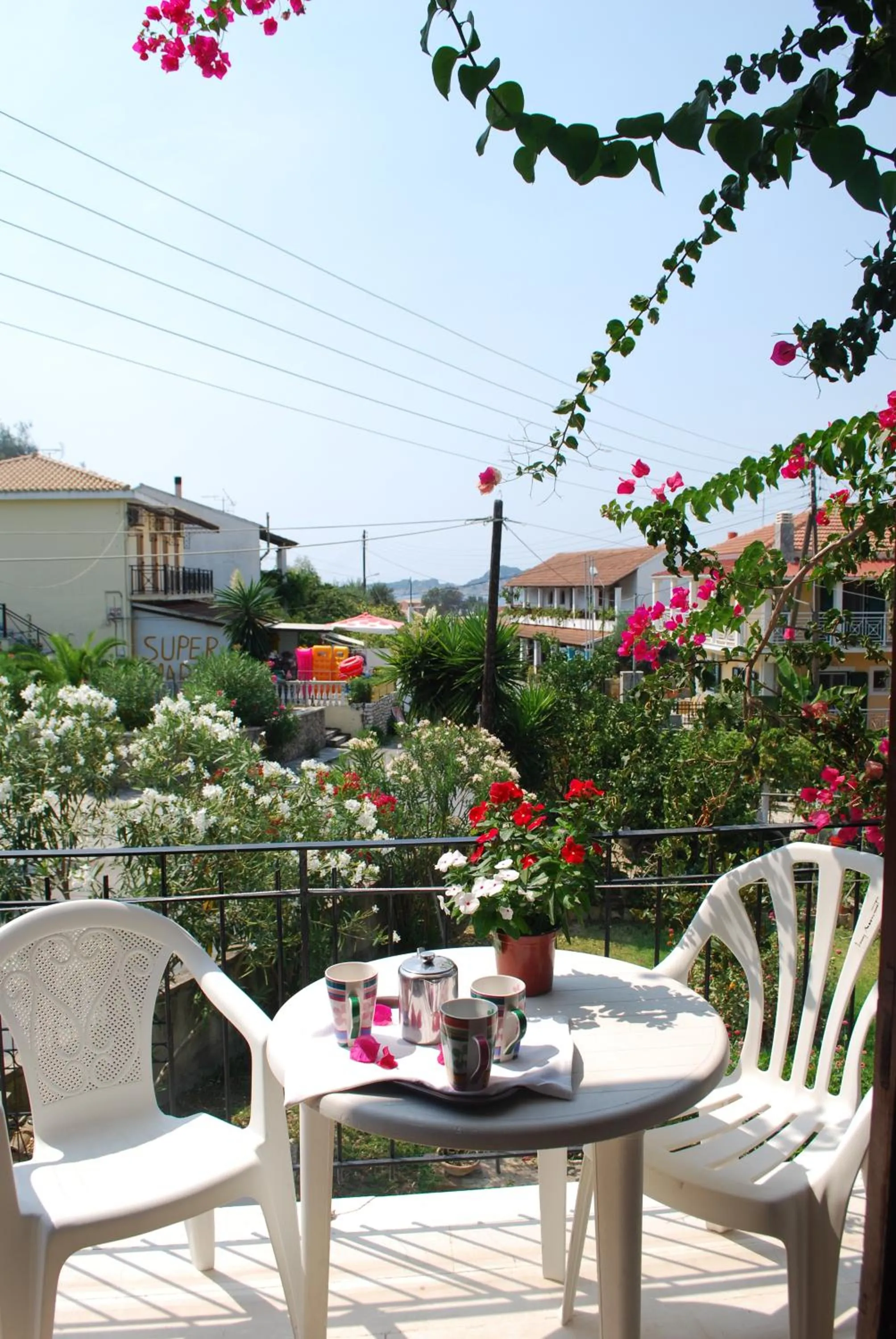 Balcony/Terrace in Arillas Studios