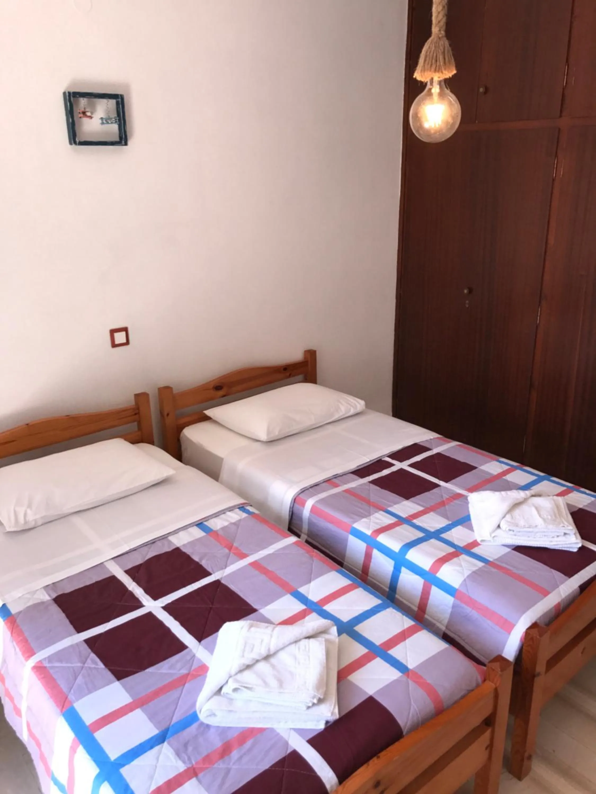 Bed in Arillas Studios