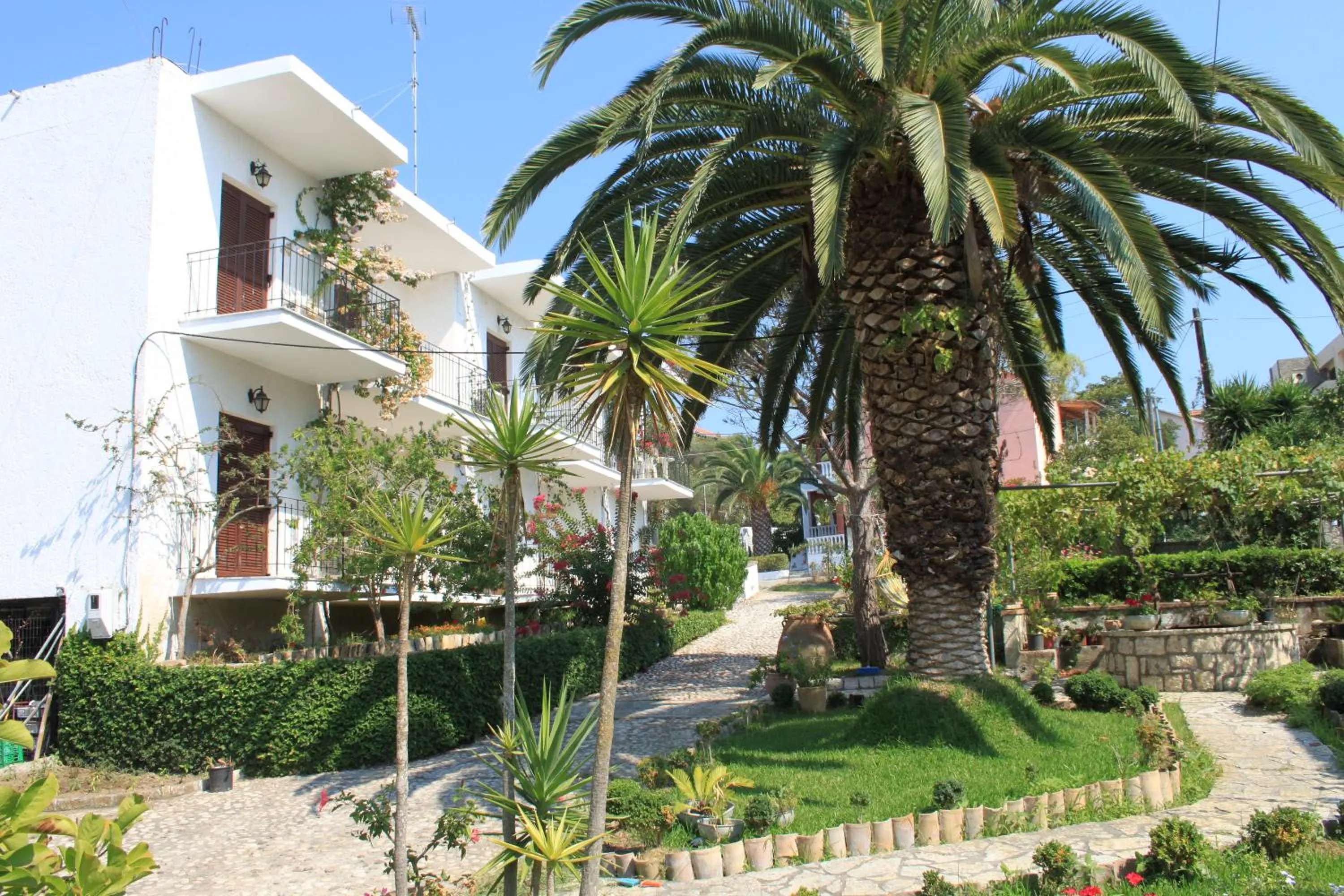 Garden in Arillas Studios