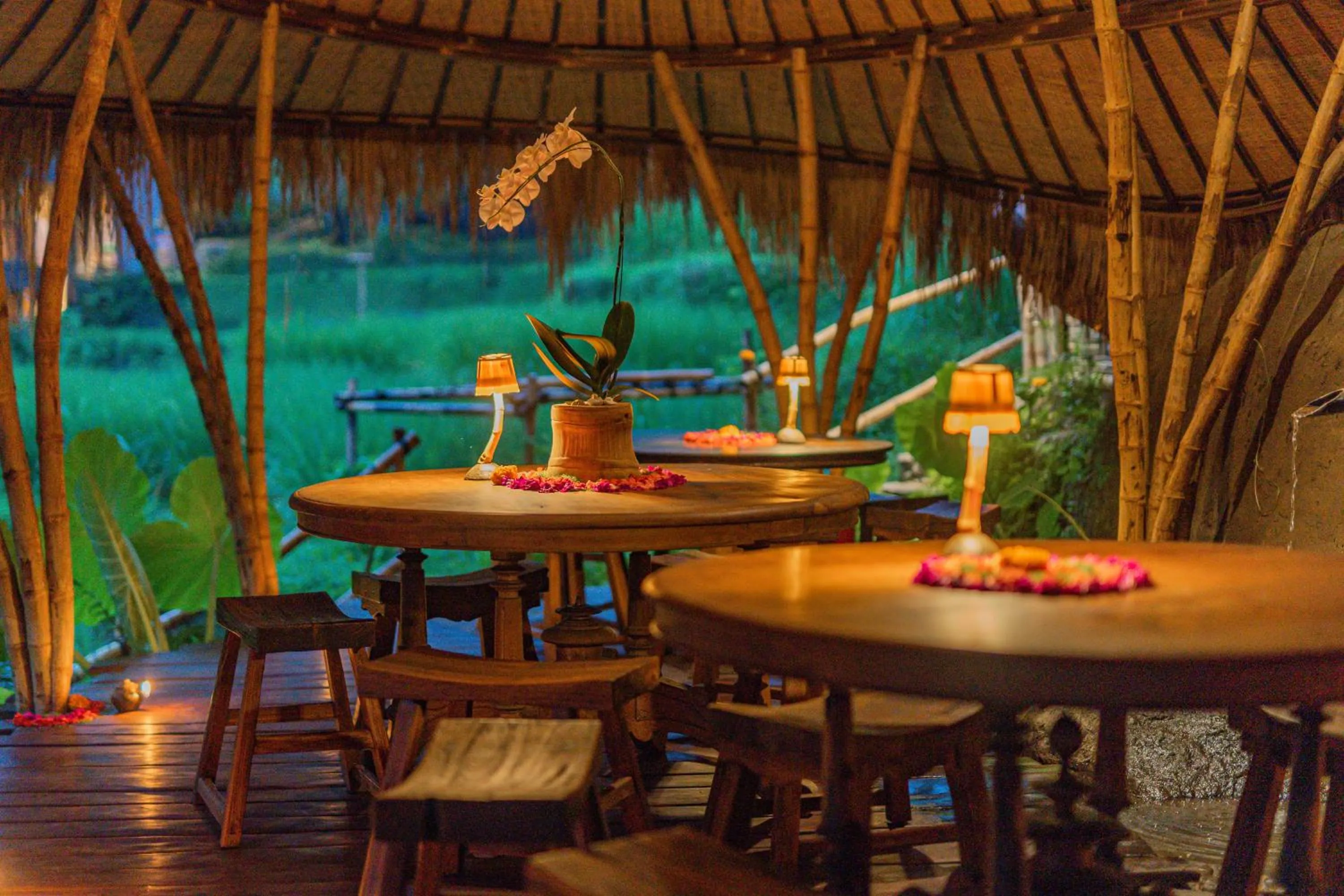 Natural landscape in Bambu Indah Resort
