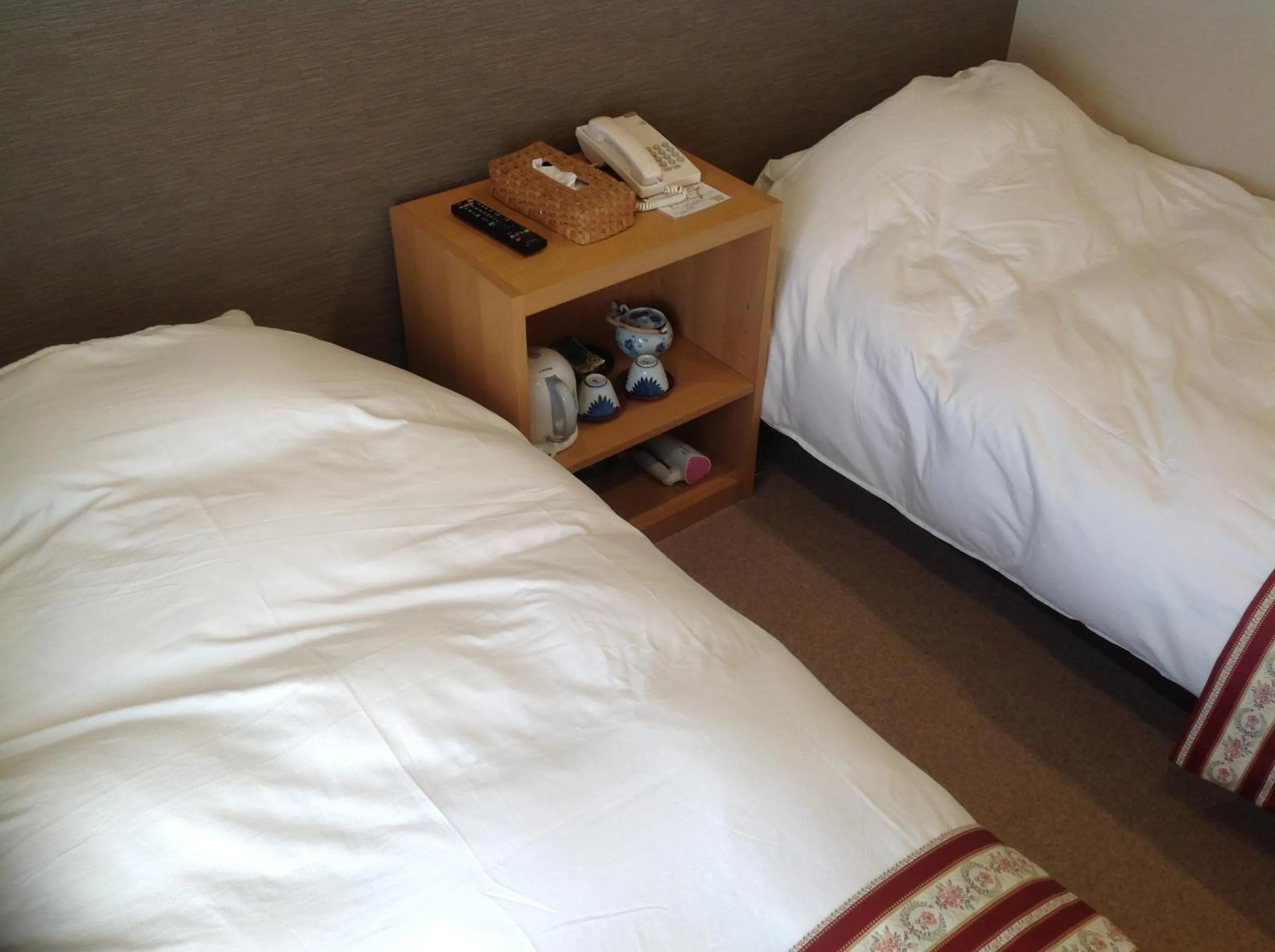 Bed in Matsumoto Ryokan