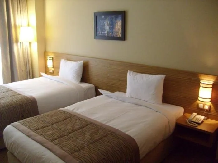 Bed in Hotel Almina Park