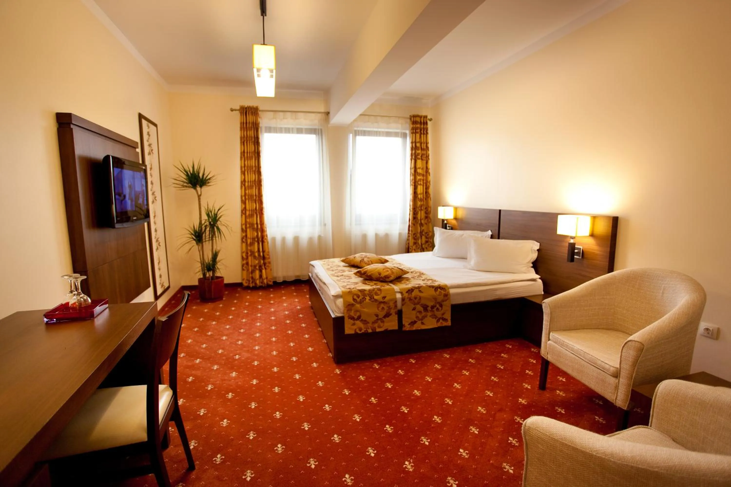 Photo of the whole room, Bed in Pension Tempo