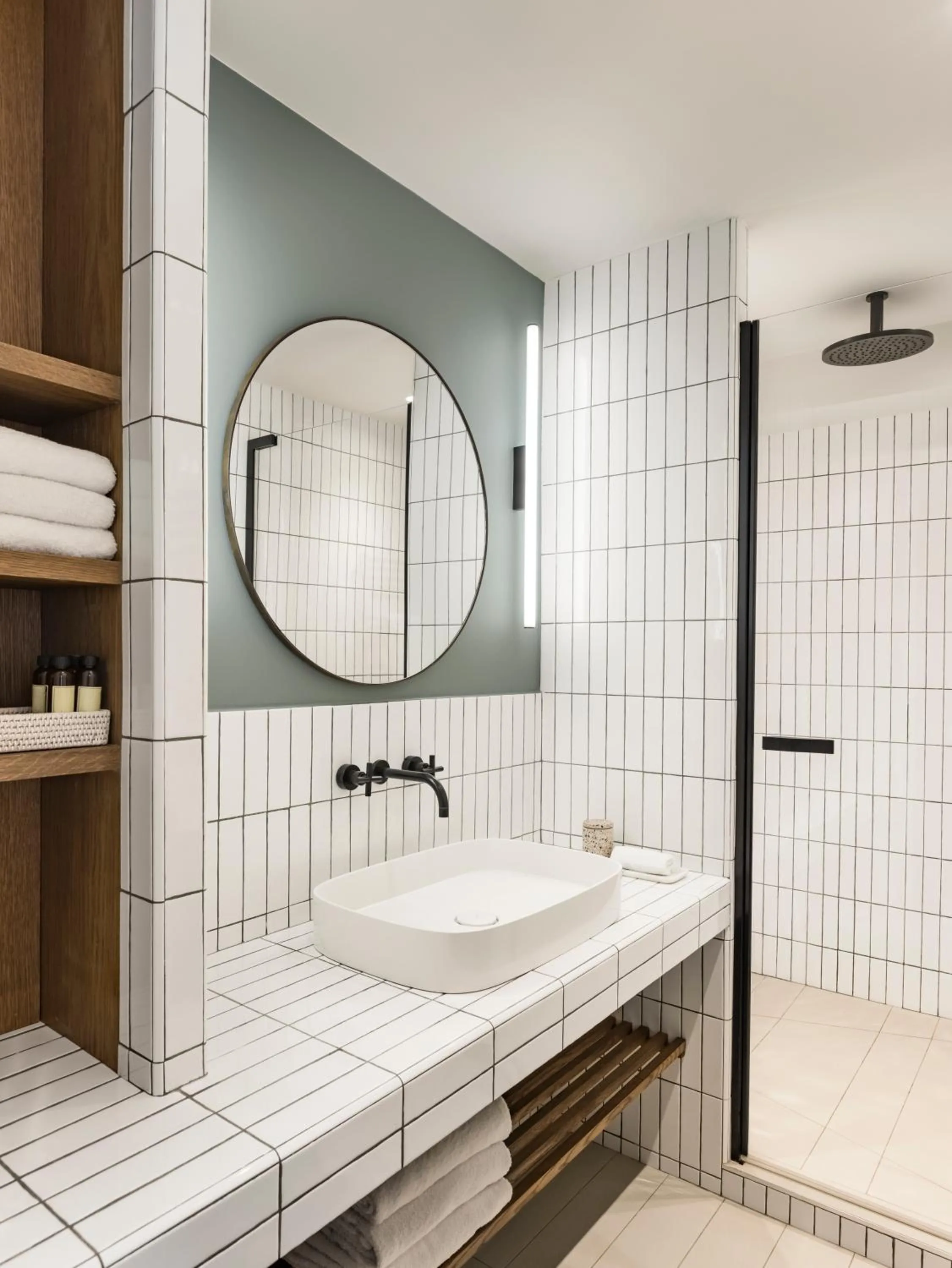 Bathroom in Hôtel & Spa Belle Plage