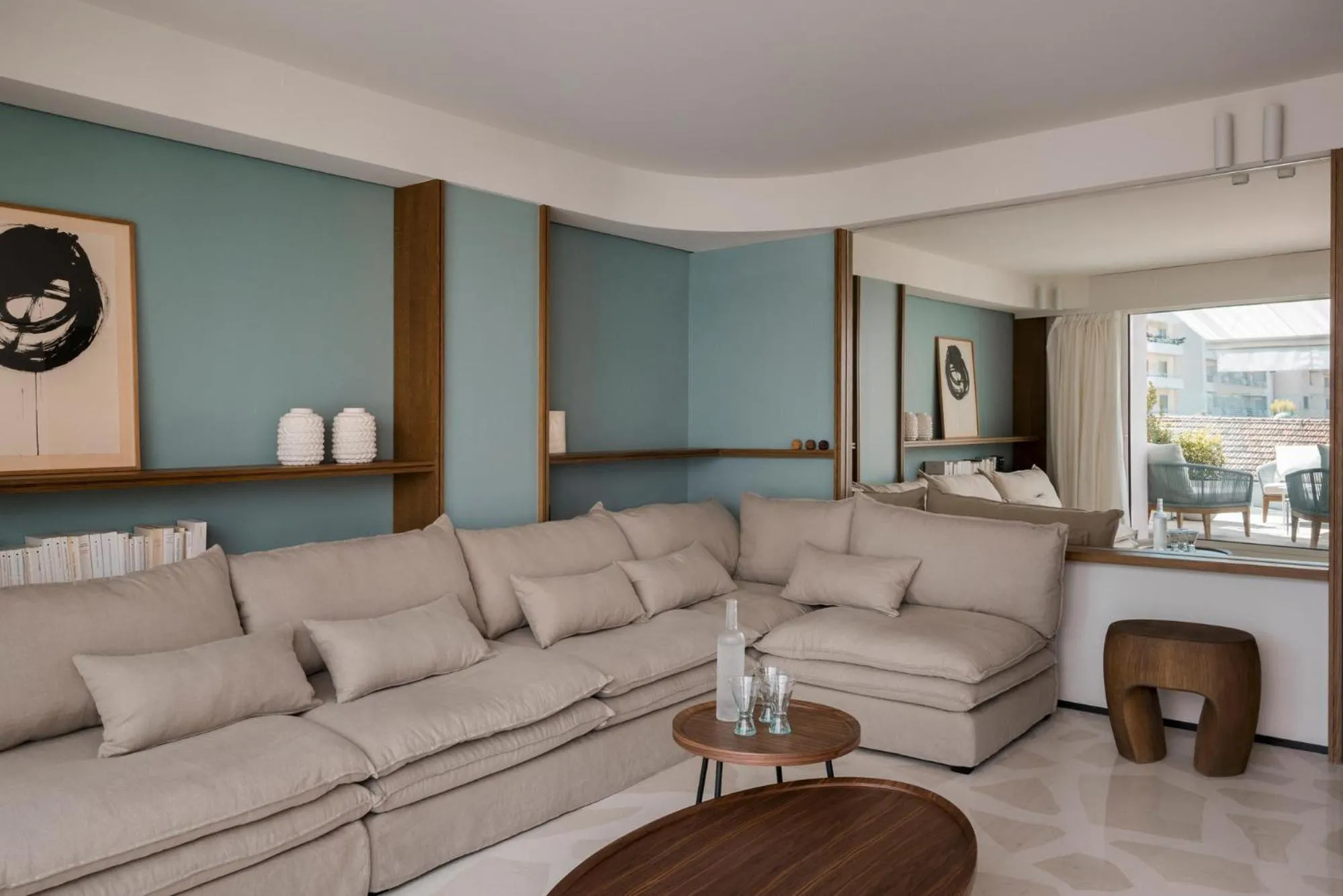 Living room in Hôtel & Spa Belle Plage