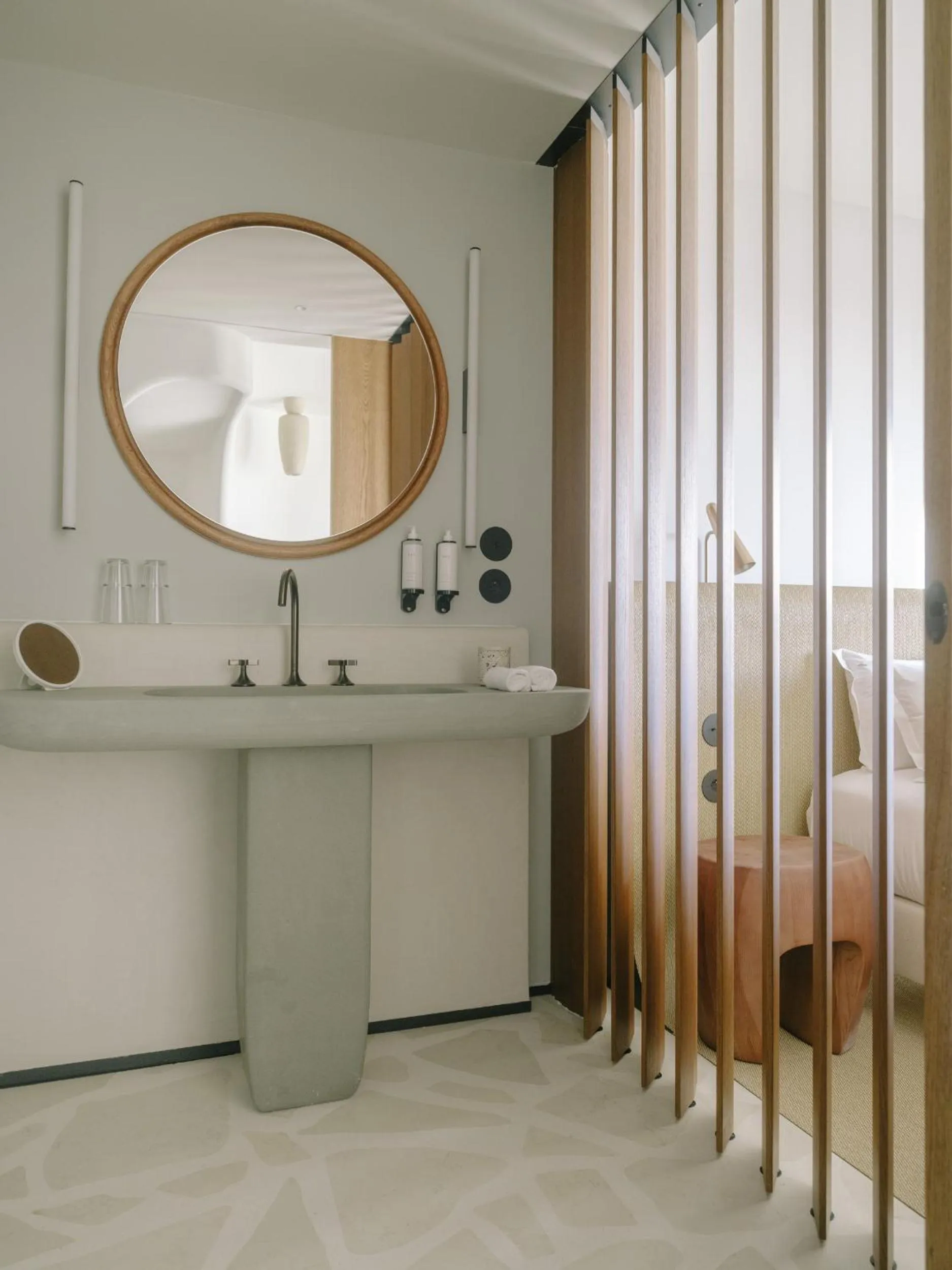 Bathroom in Hôtel & Spa Belle Plage
