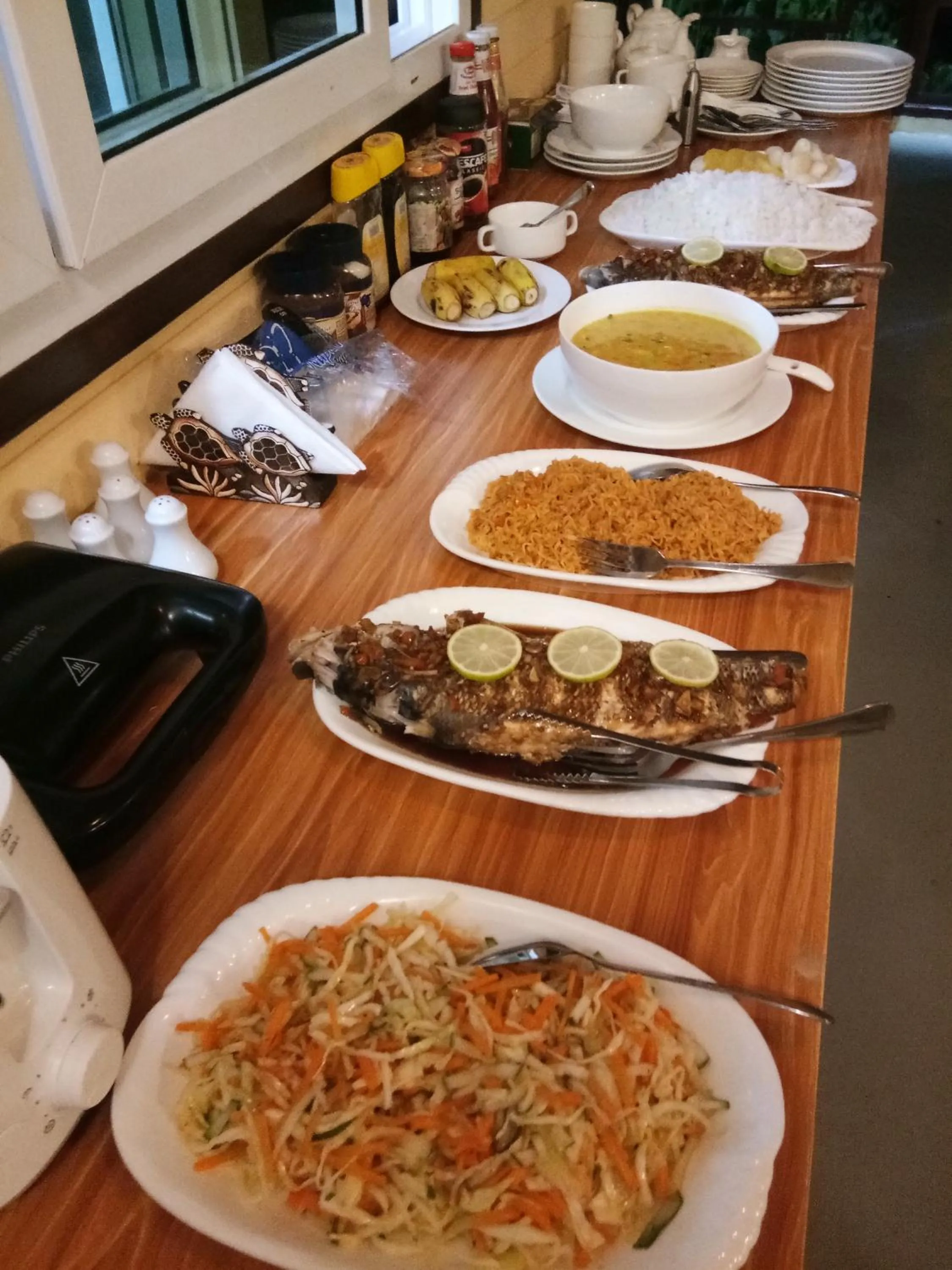 Food in Galaxy Sunrise Sea View