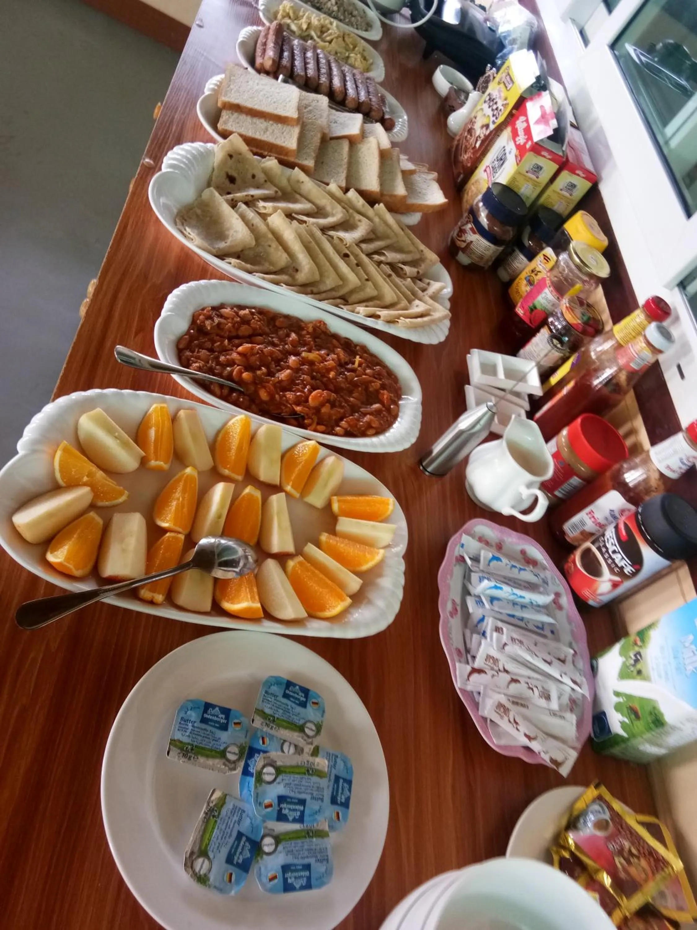 Buffet breakfast in Galaxy Sunrise Sea View