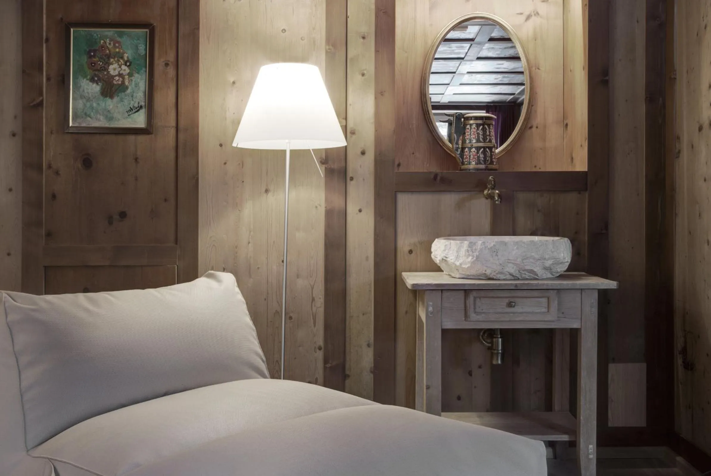 Sauna, Bed in Hotel Gardenazza