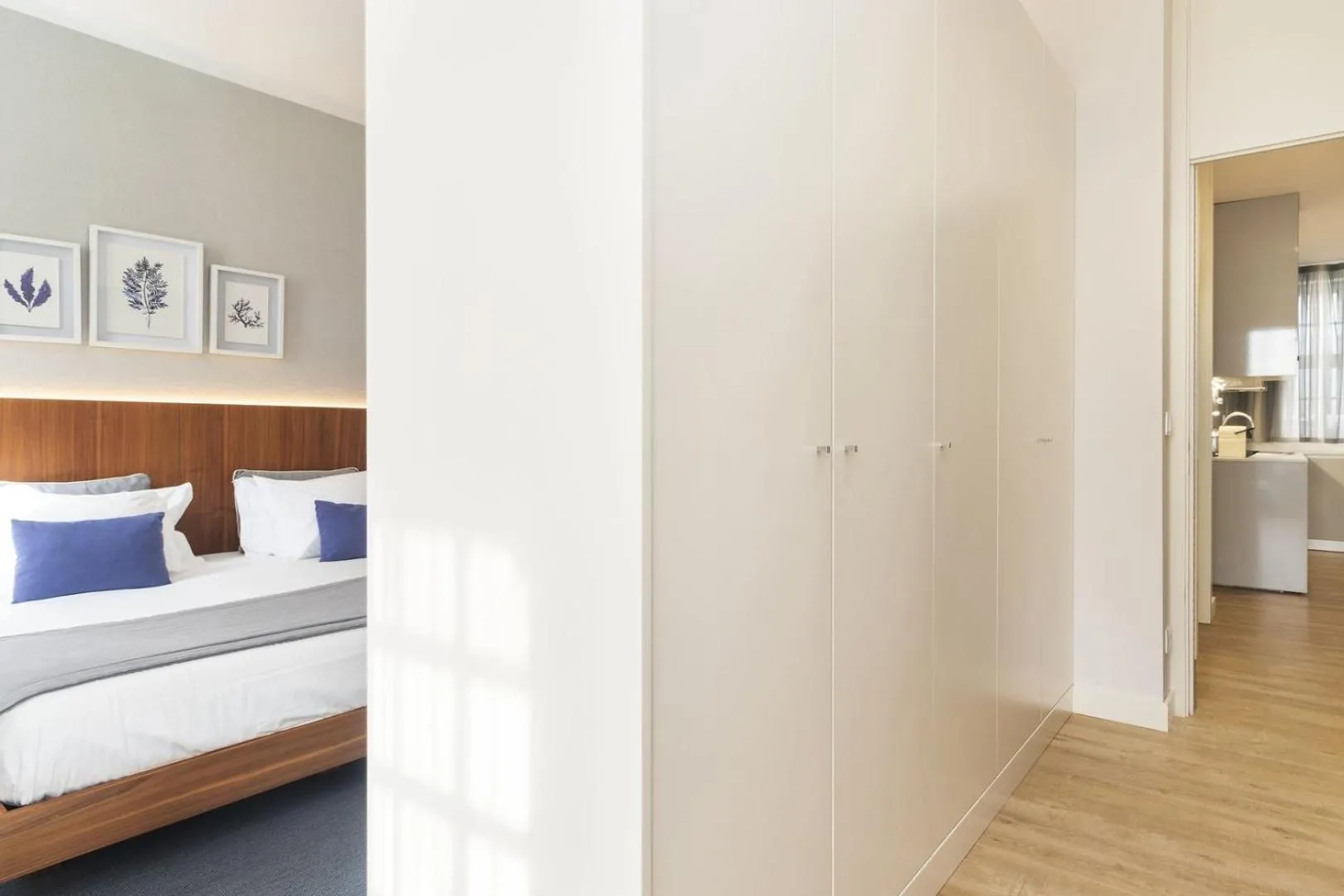 Bed in Augusta Residence Apartments