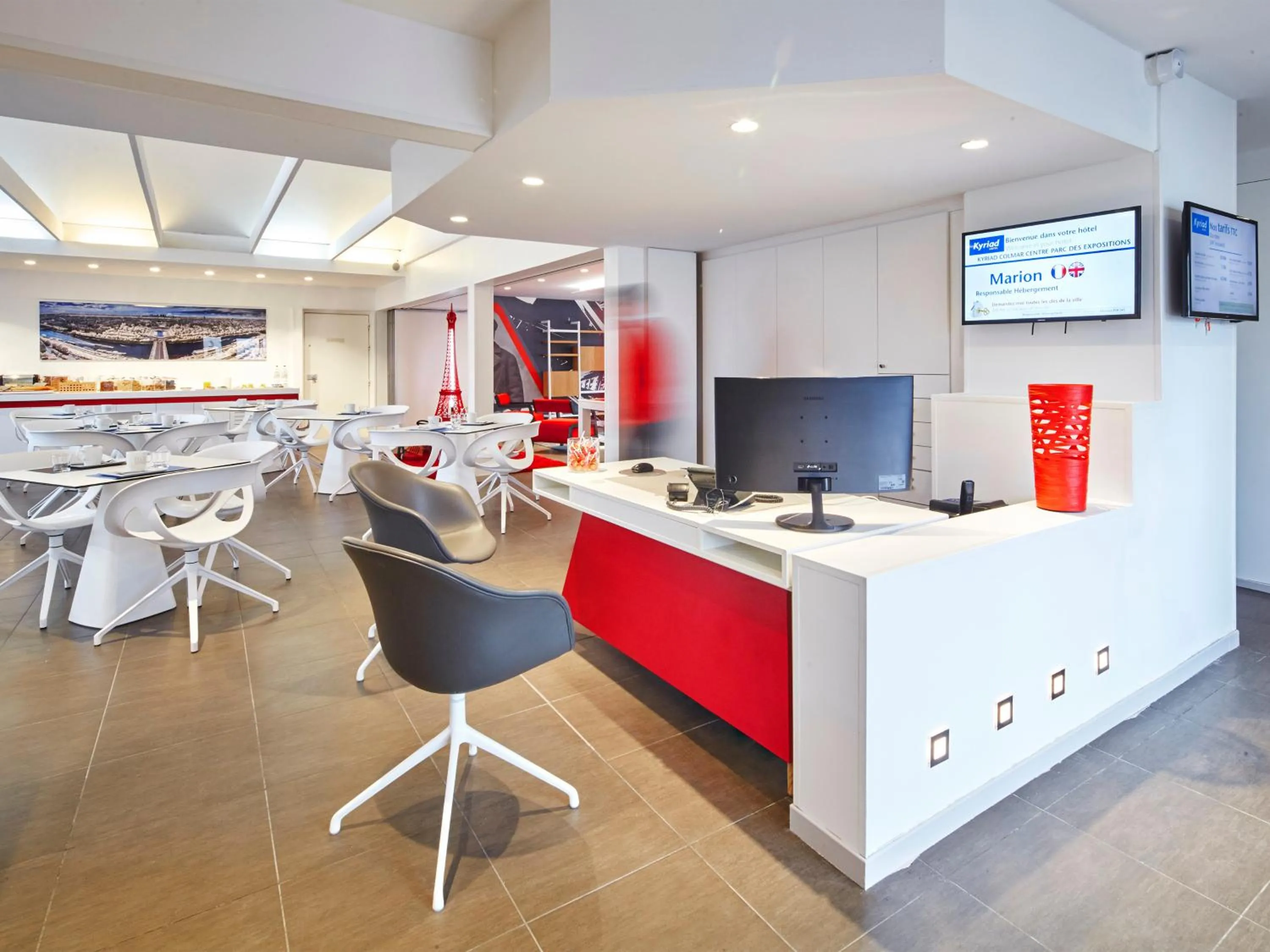 Lobby or reception in Hôtel Gustave Colmar