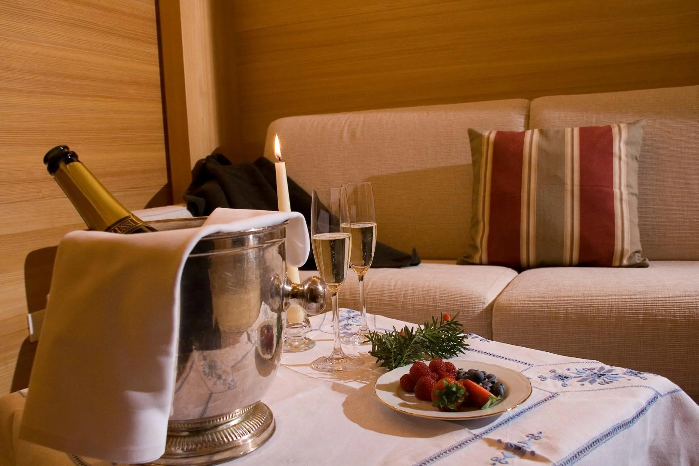 Food and drinks in Hotel La Villa