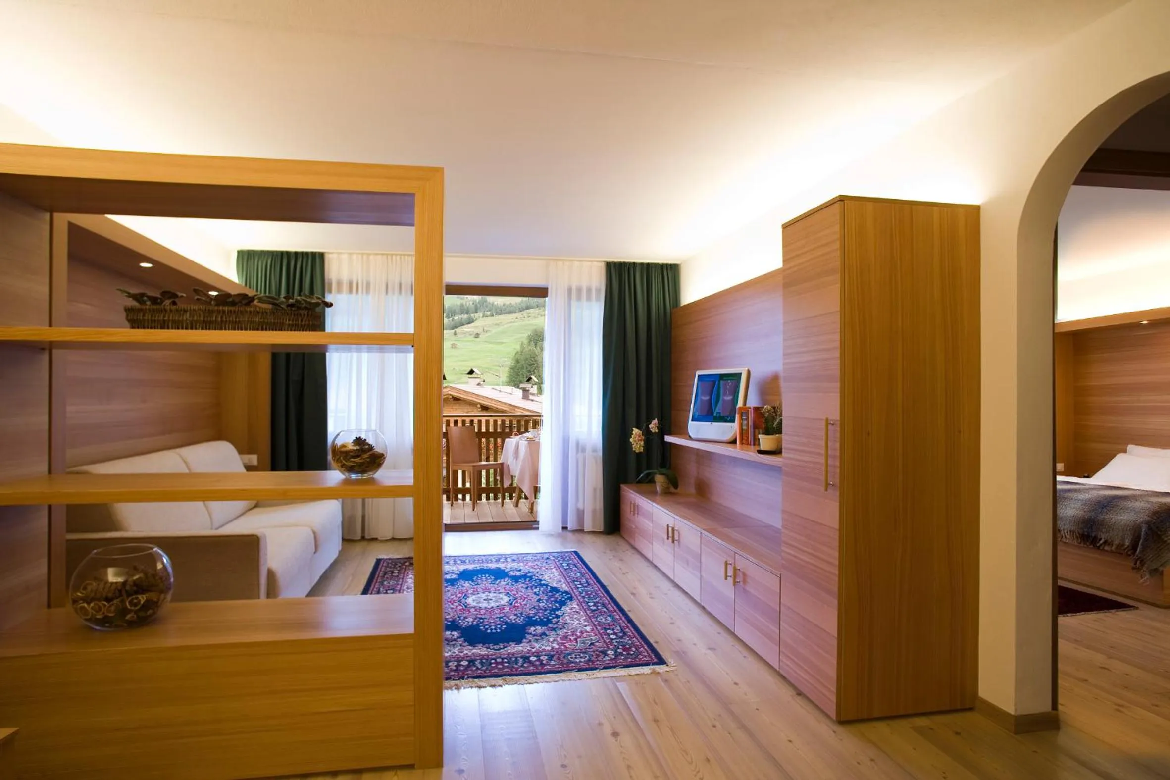 Living room, Bed in Hotel La Villa