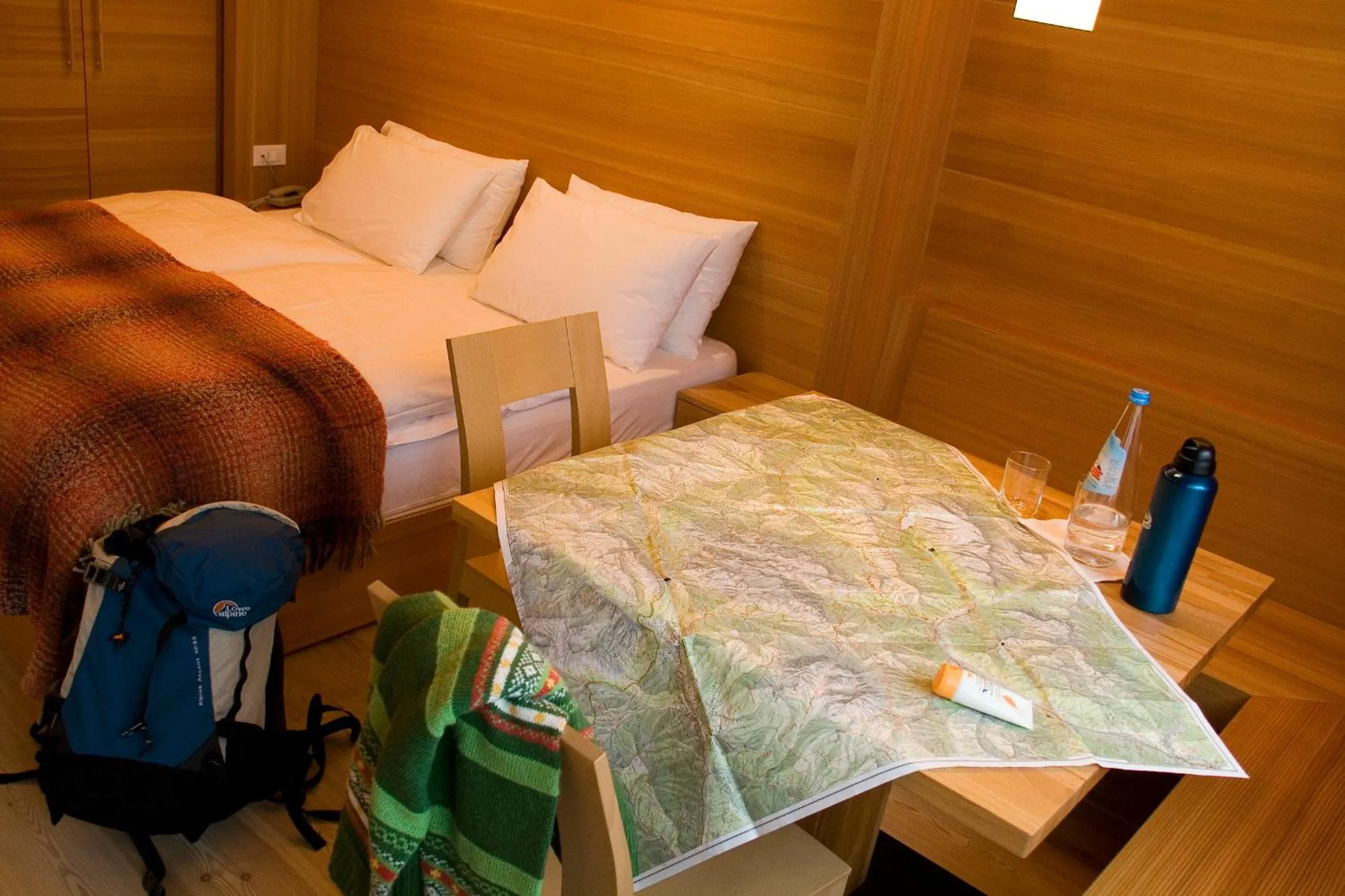 Bed in Hotel La Villa