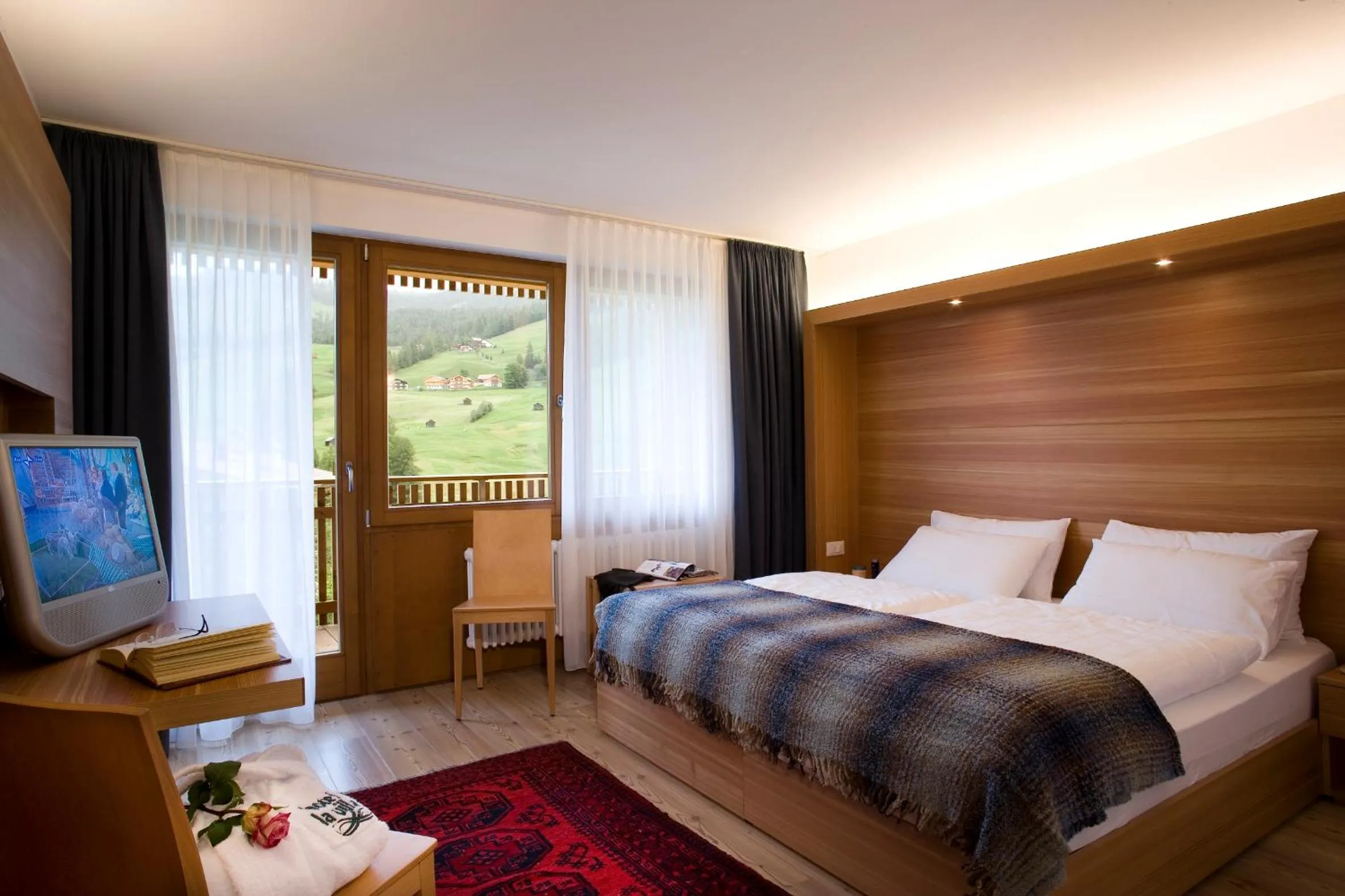 Bed in Hotel La Villa