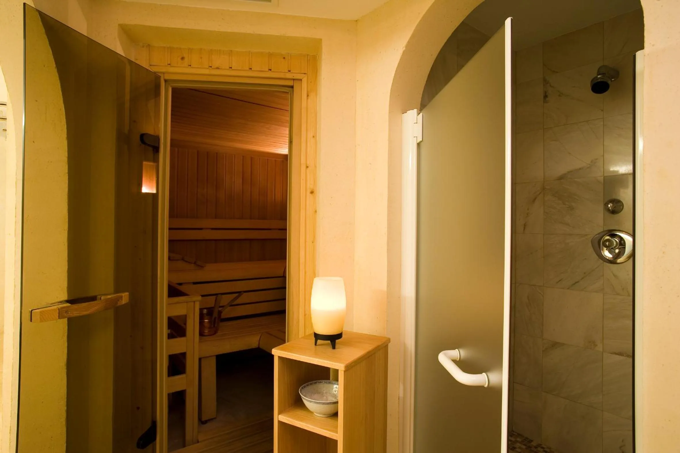Sauna in Hotel La Villa