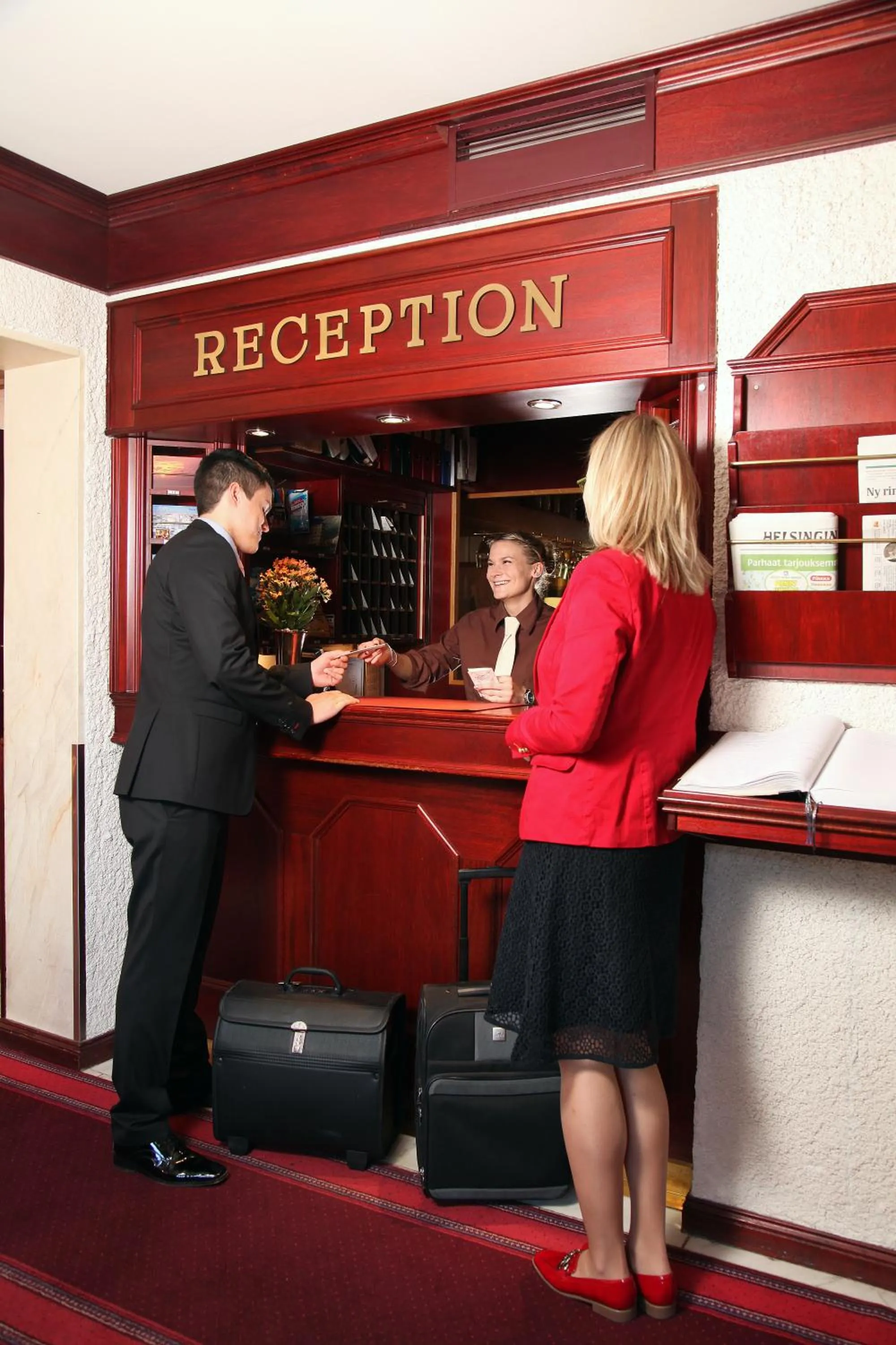 People in Hotel Astor