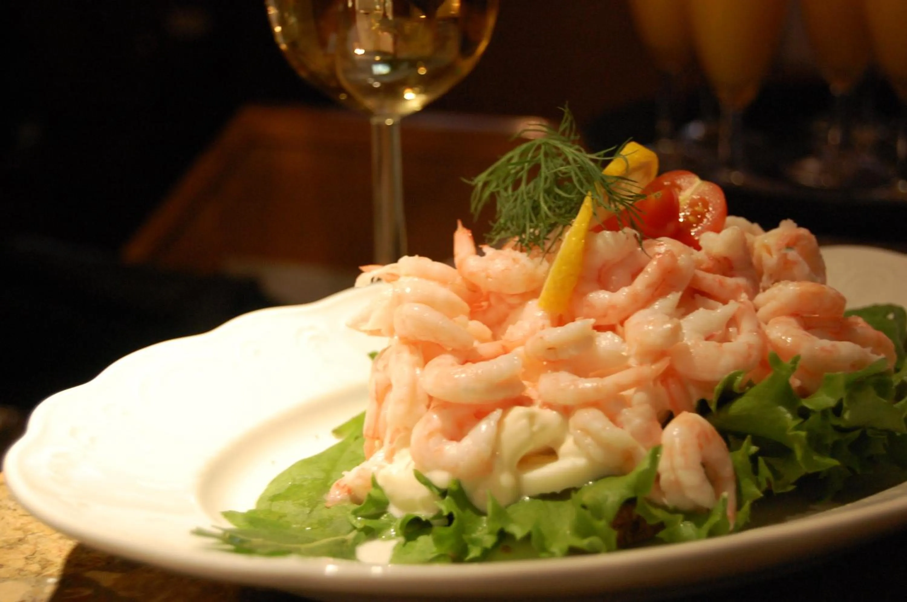 Food and drinks in Hotel Astor