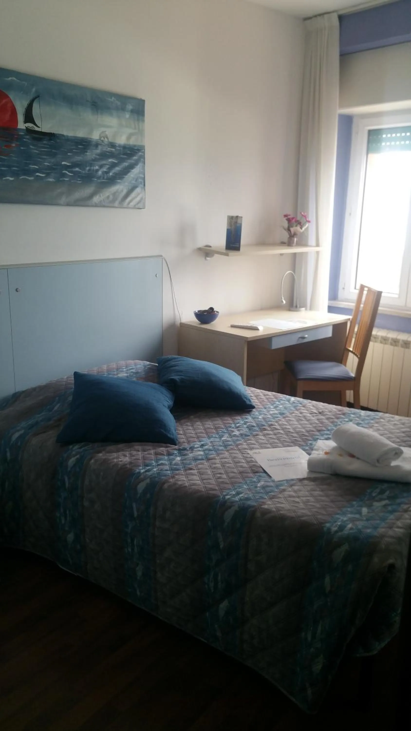 Bed in Hotel La Bussola