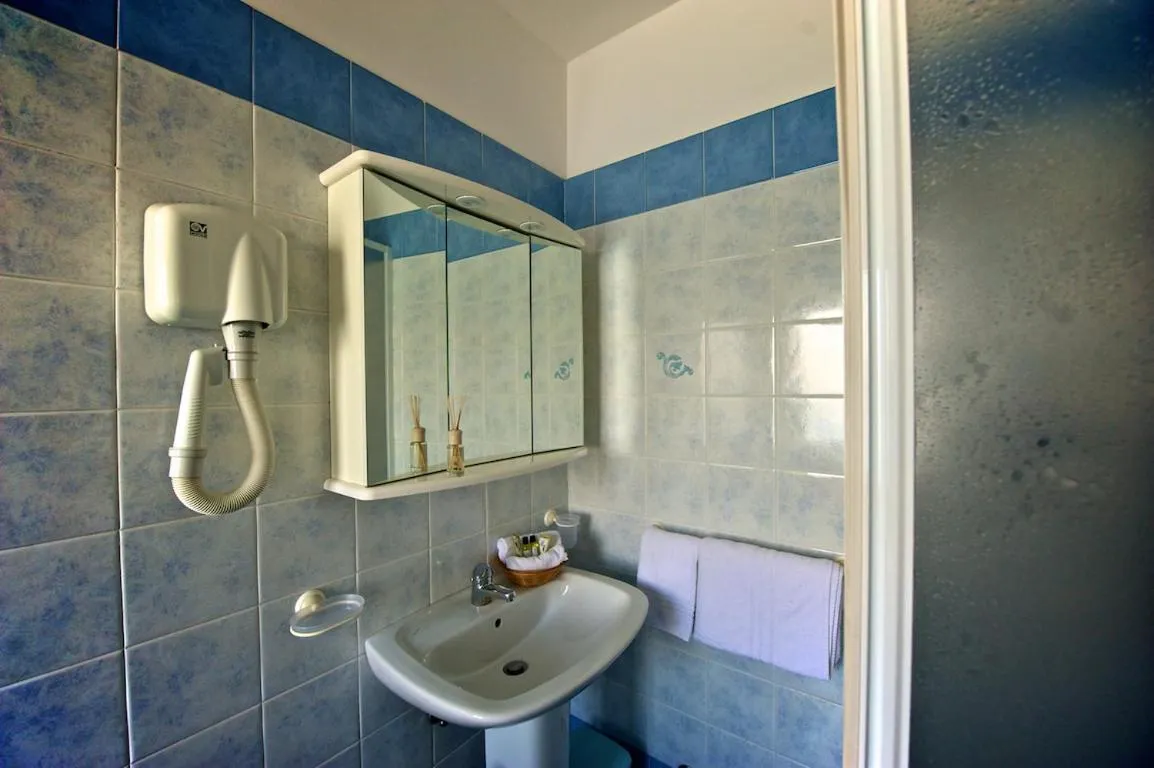 Bathroom in Hotel La Bussola