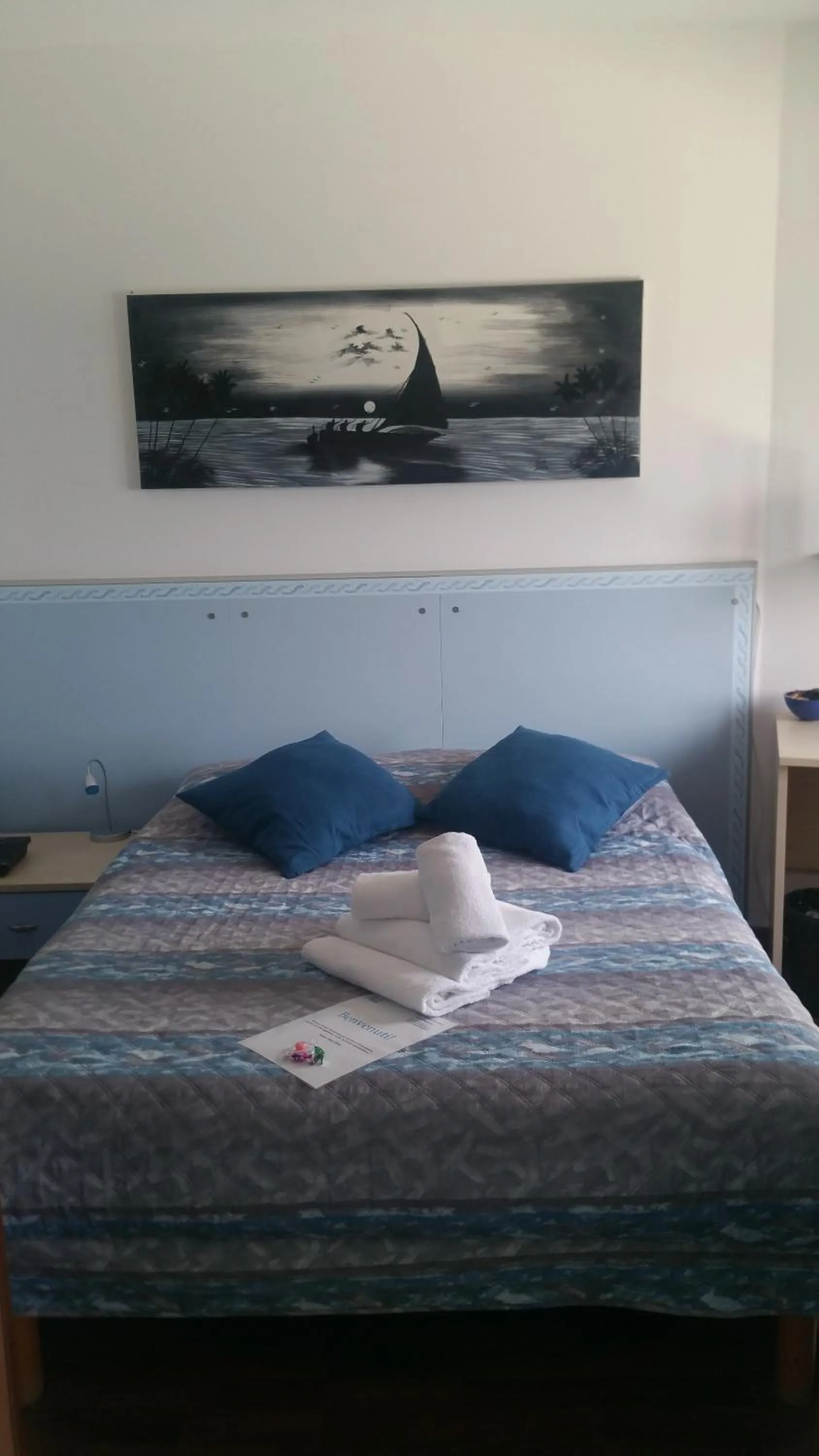 Bed in Hotel La Bussola