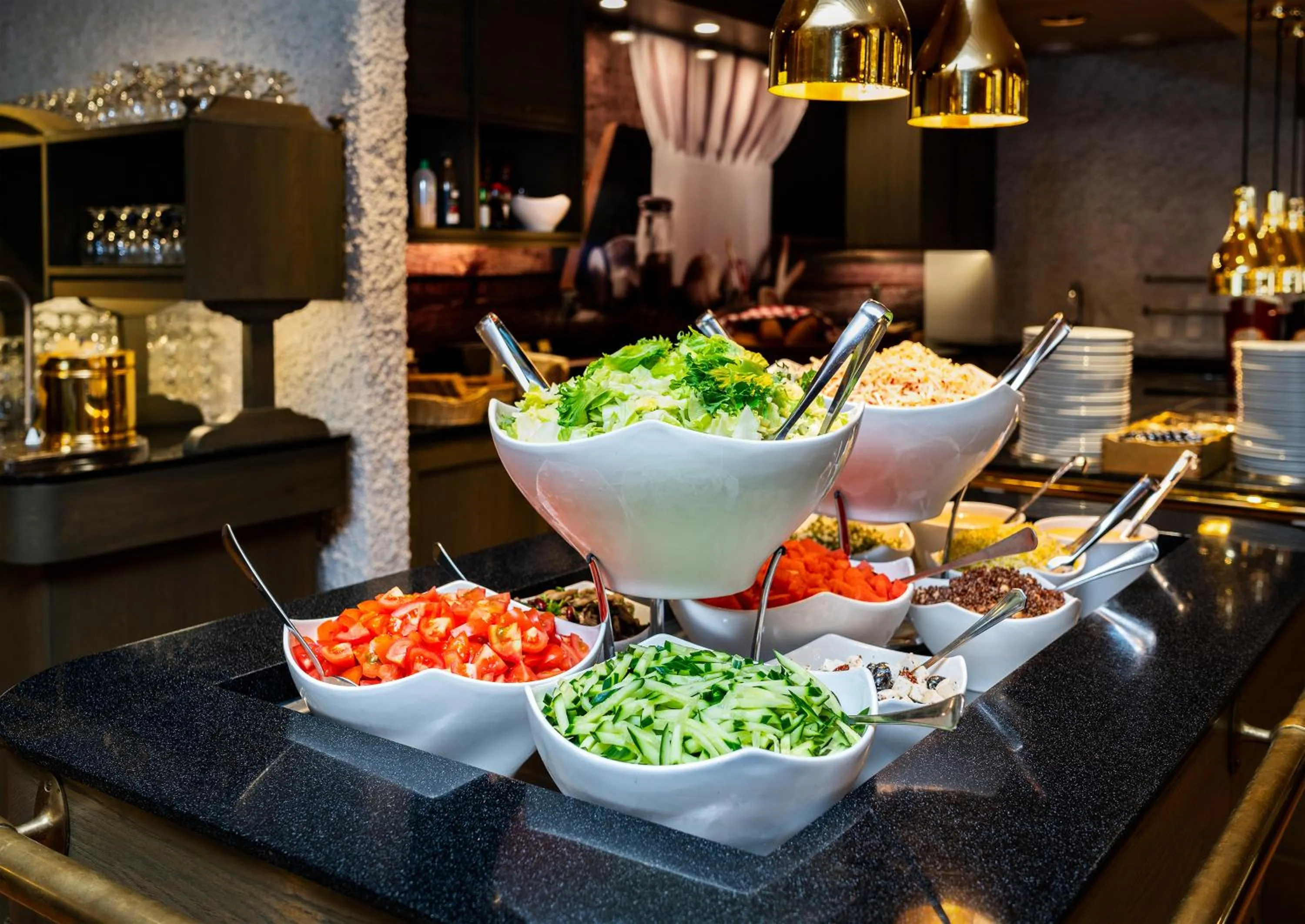 Food close-up in Hotel Vallonia