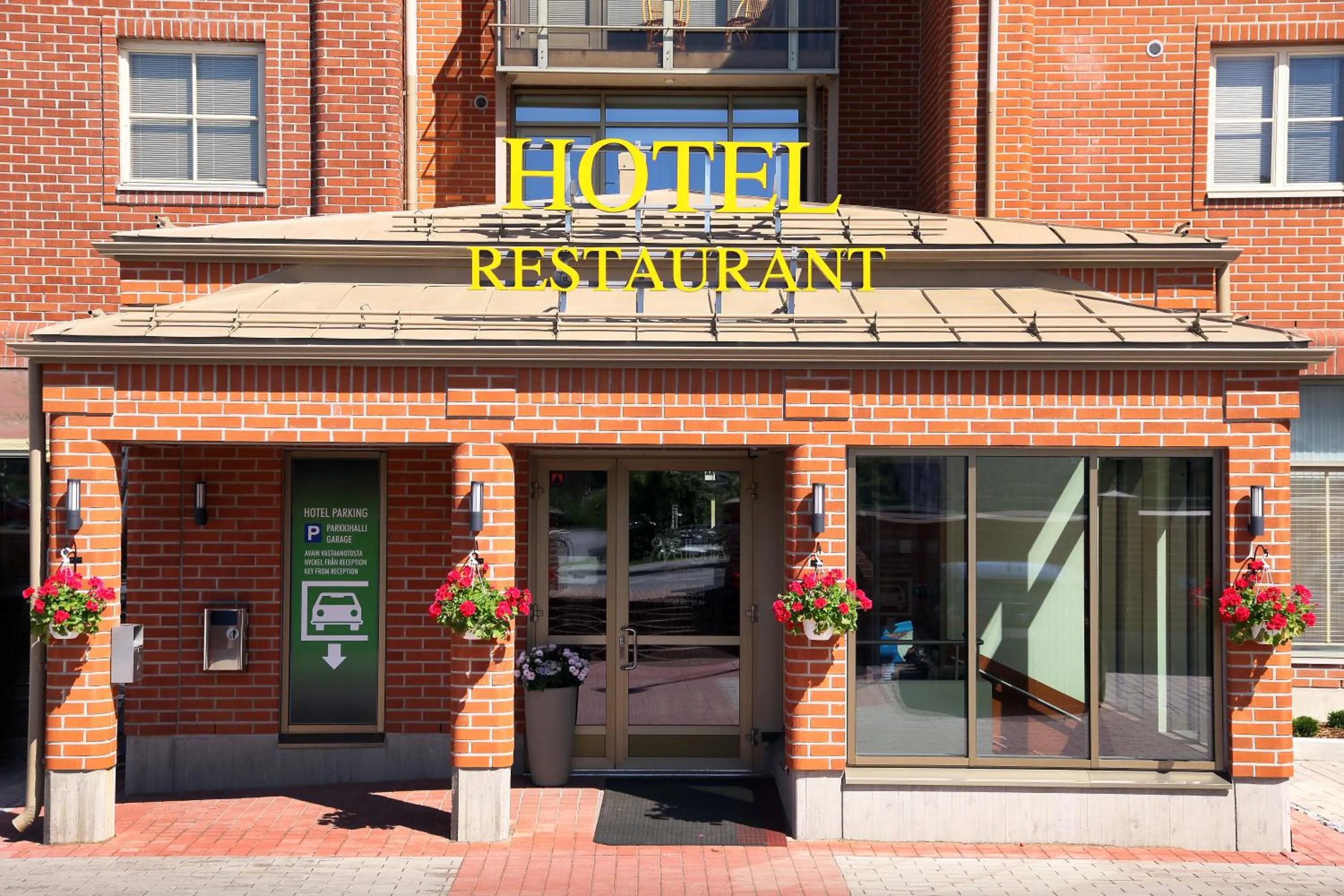 Facade/entrance in Hotel Vallonia