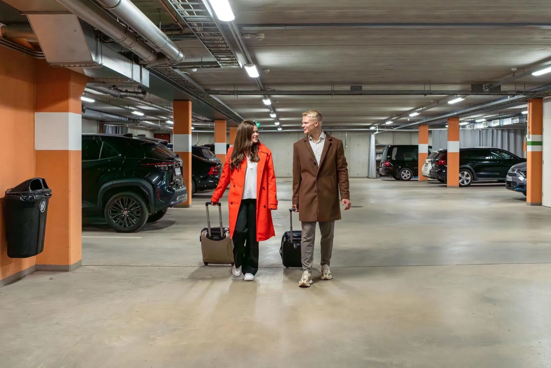 Parking in Hotel Vallonia