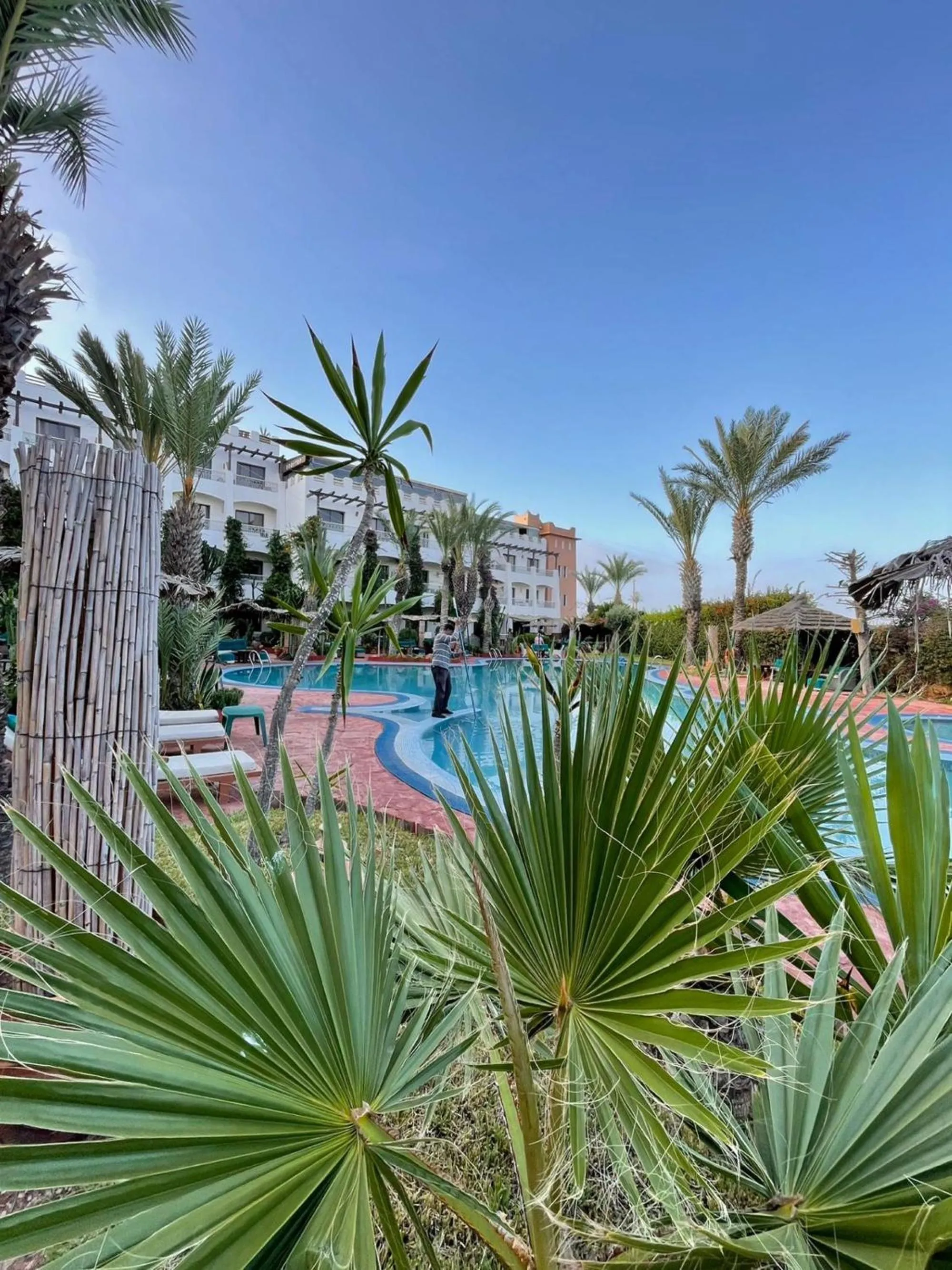 Swimming pool in Borjs Hotel Suites & Spa