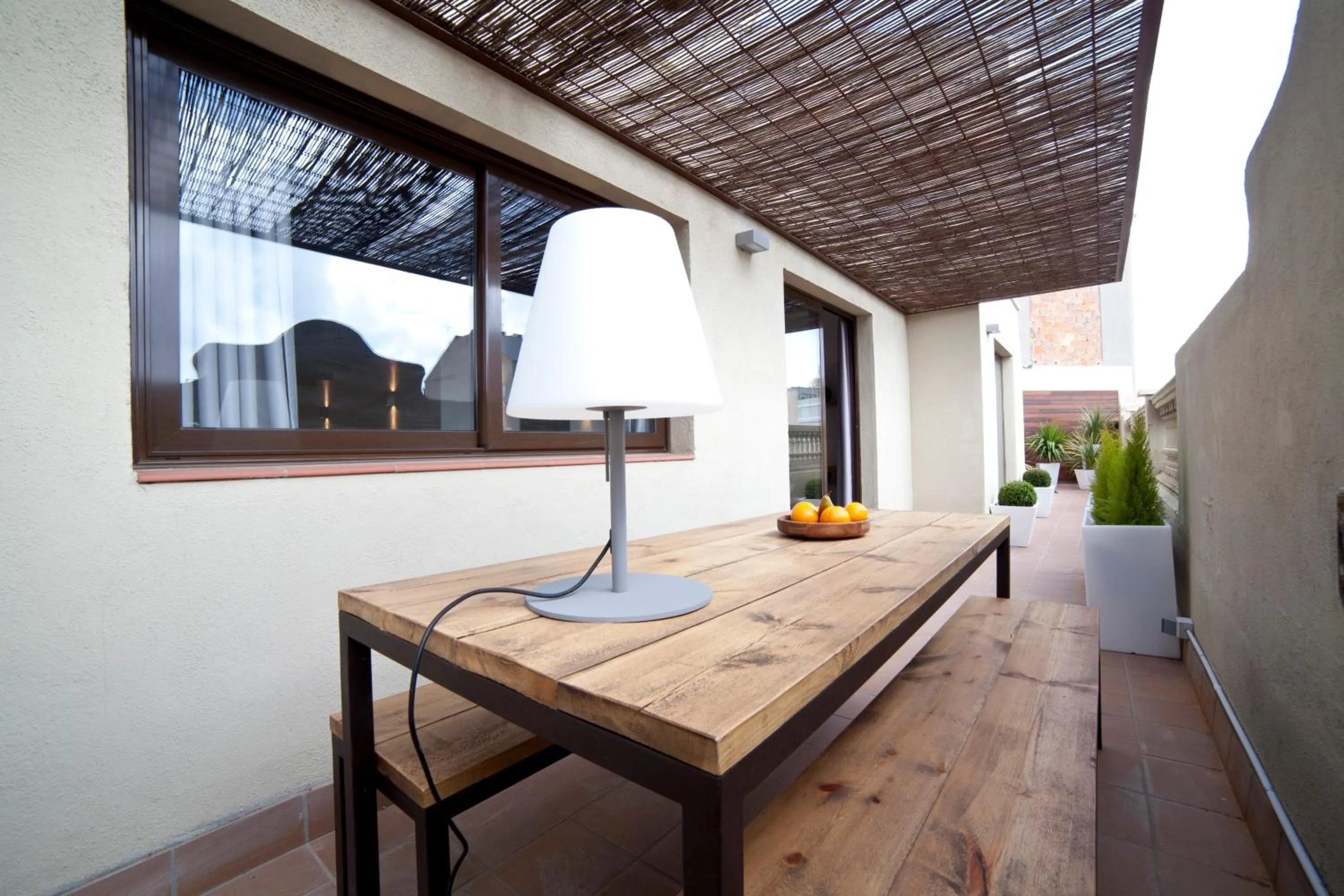 Balcony/Terrace in Serennia Apartamentos Ramblas - Plaça Catalunya