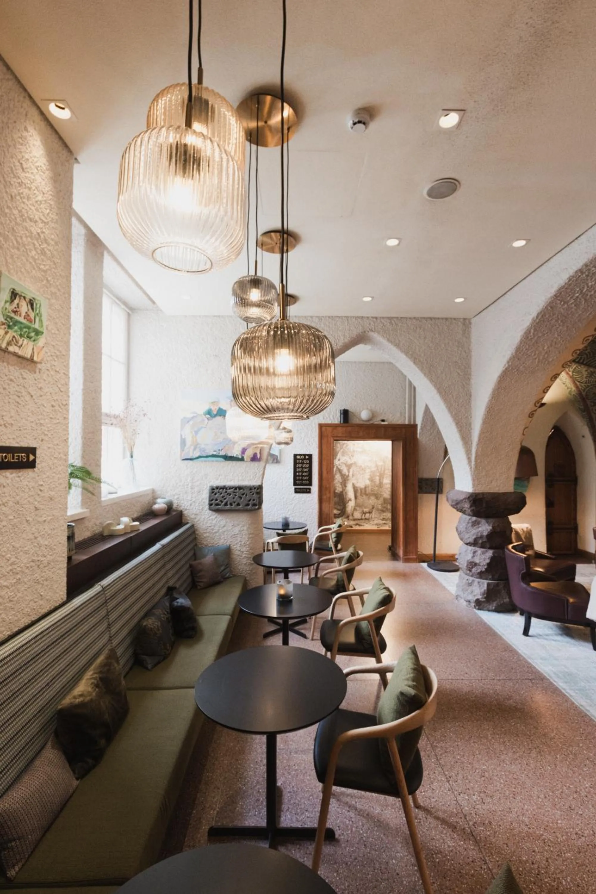 Lobby or reception, Bed in GLO Hotel Art