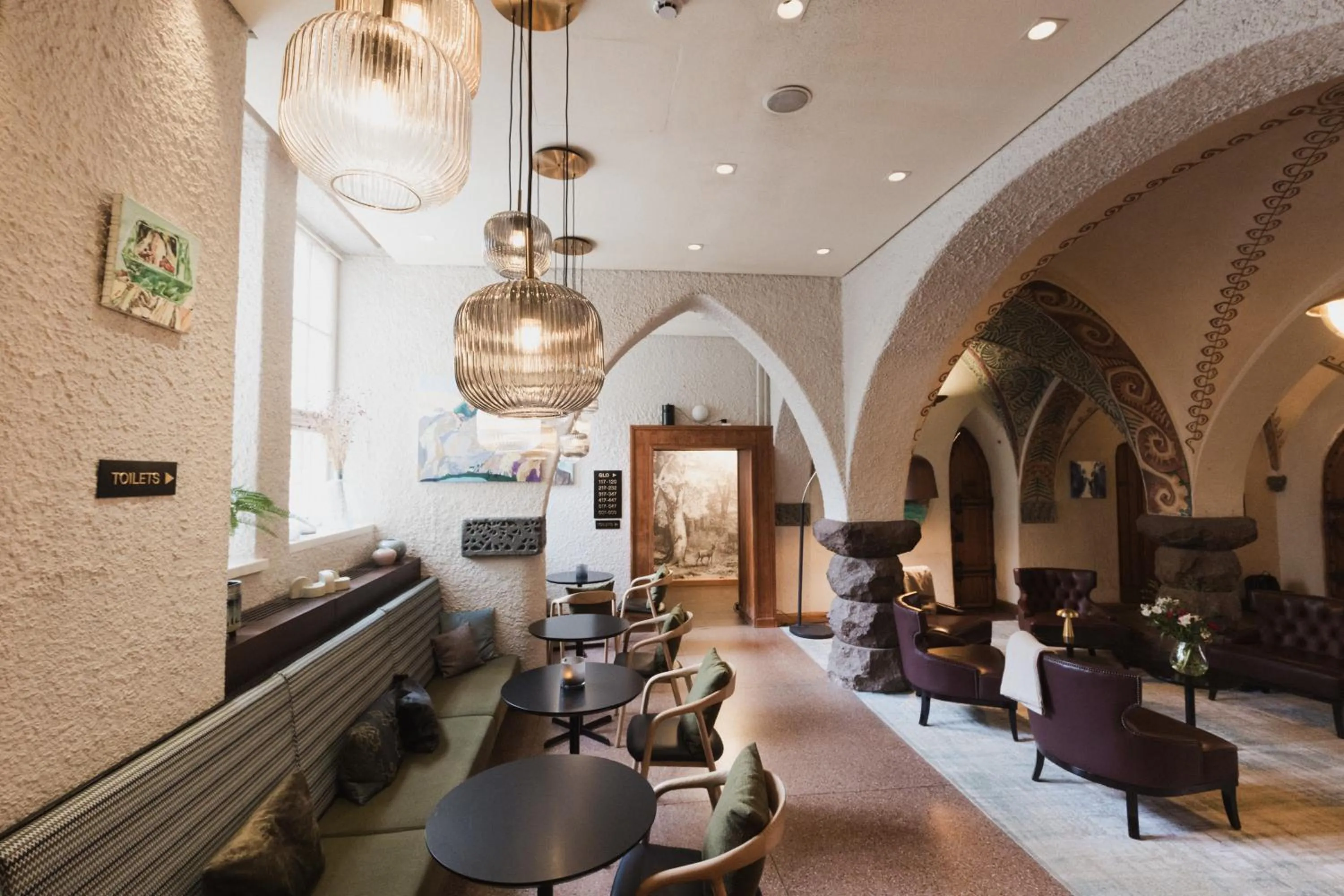 Lobby or reception in GLO Hotel Art