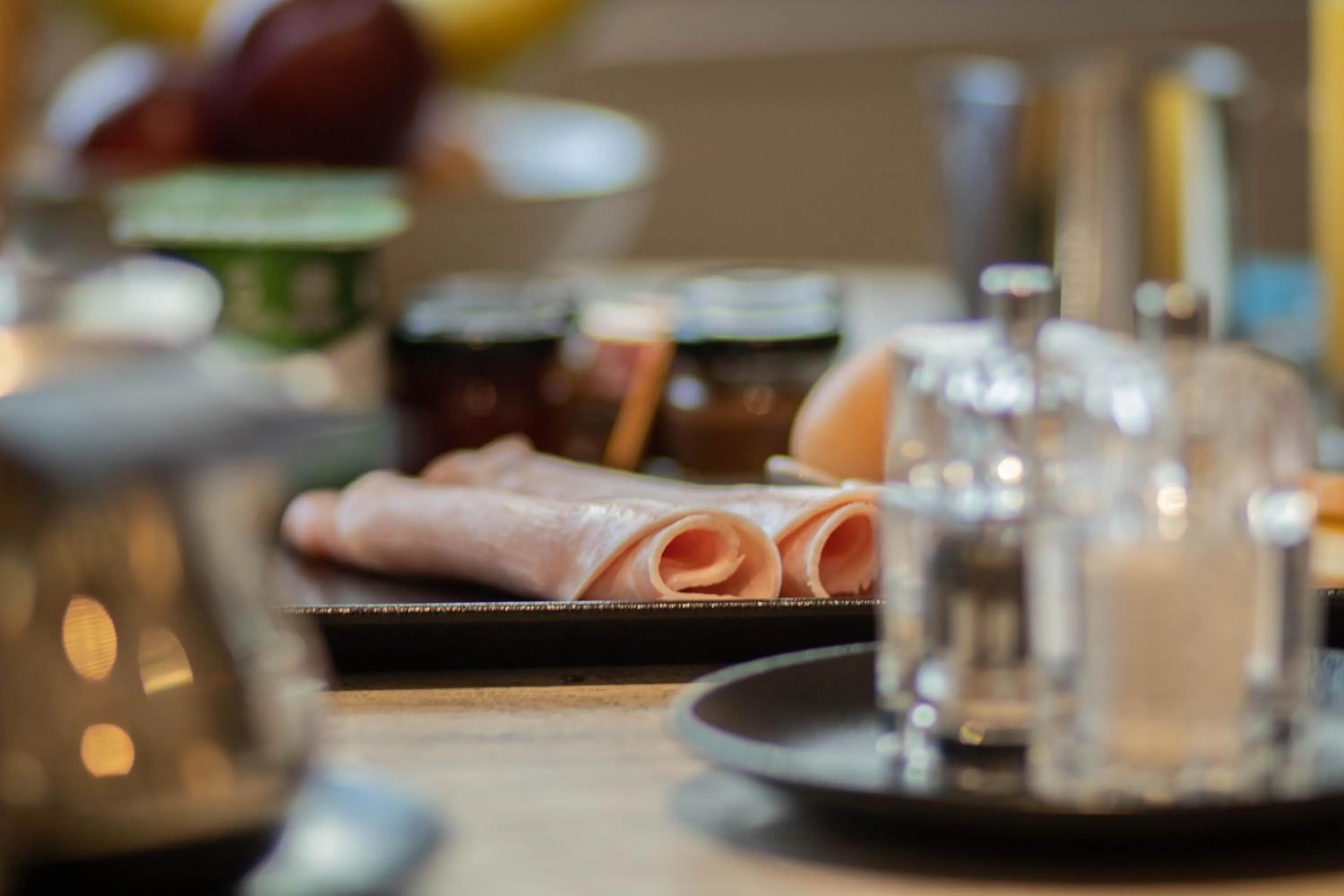 Continental breakfast in La Source