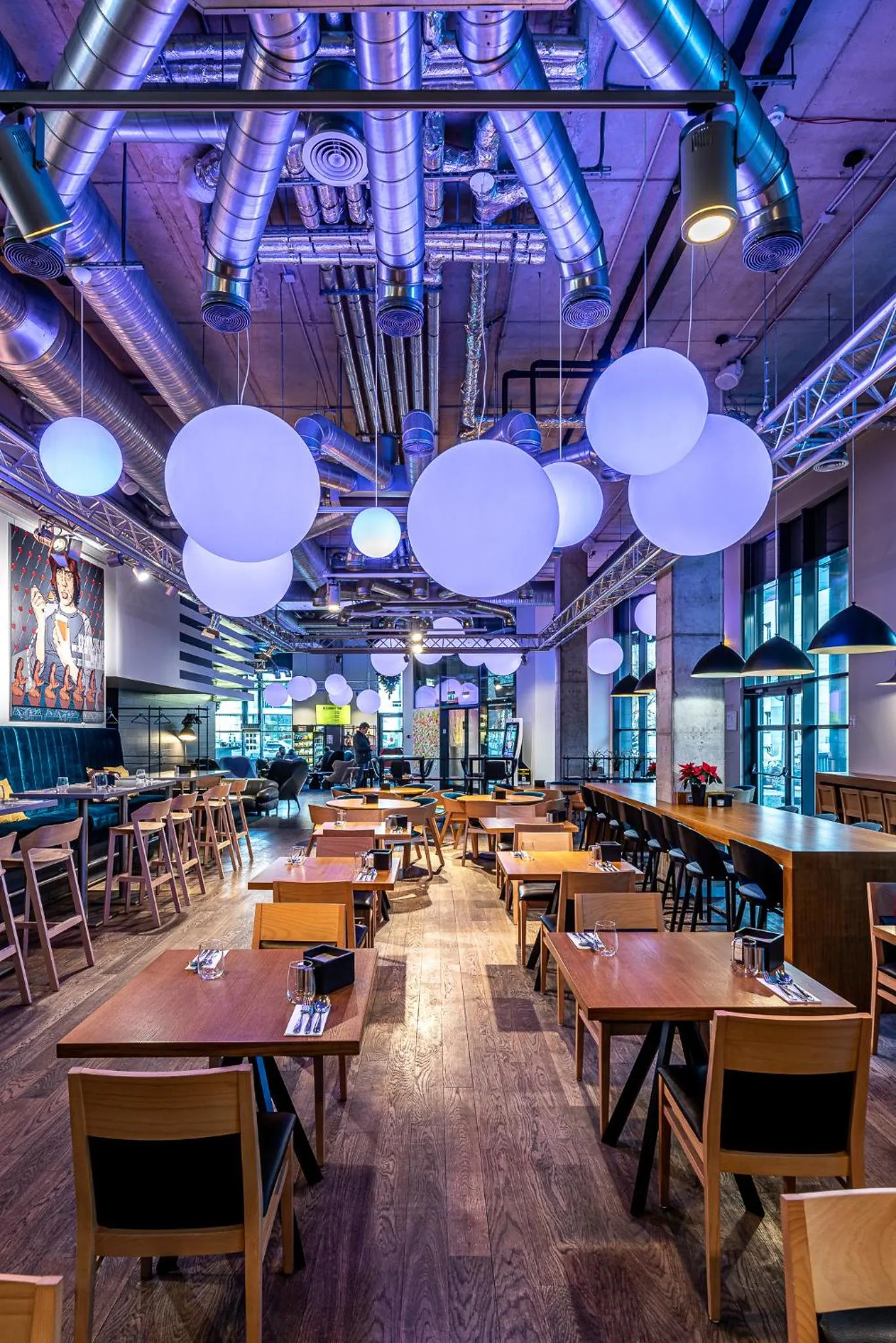 Restaurant/places to eat in Comfort Hotel LT - Rock 'n' Roll Vilnius