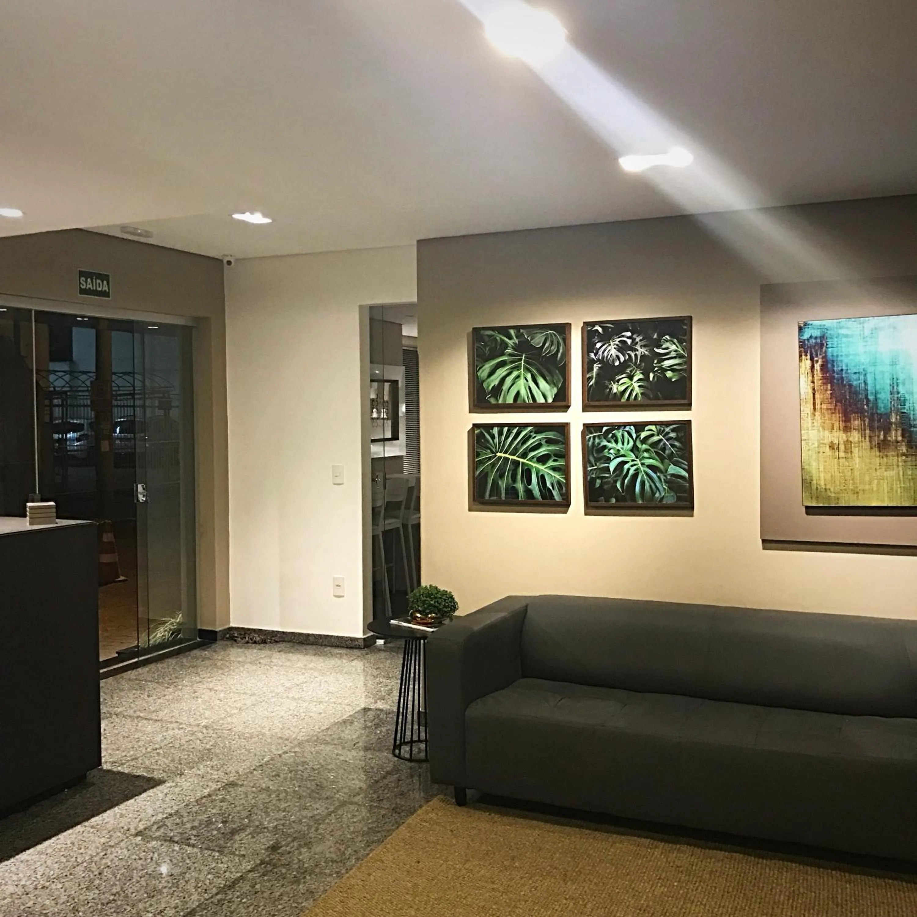 Living room in Hotel Alpha