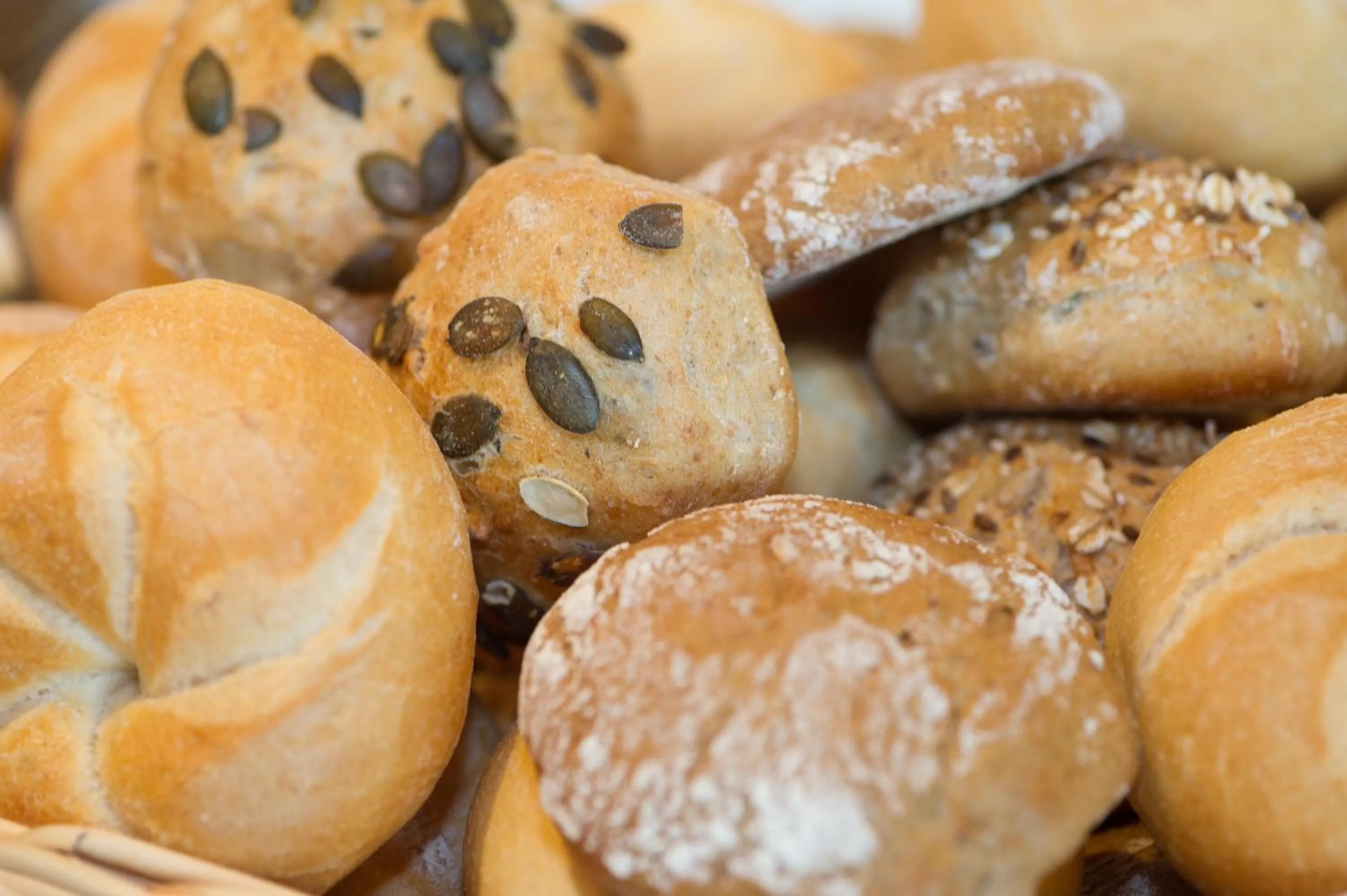 Food close-up in Panorama