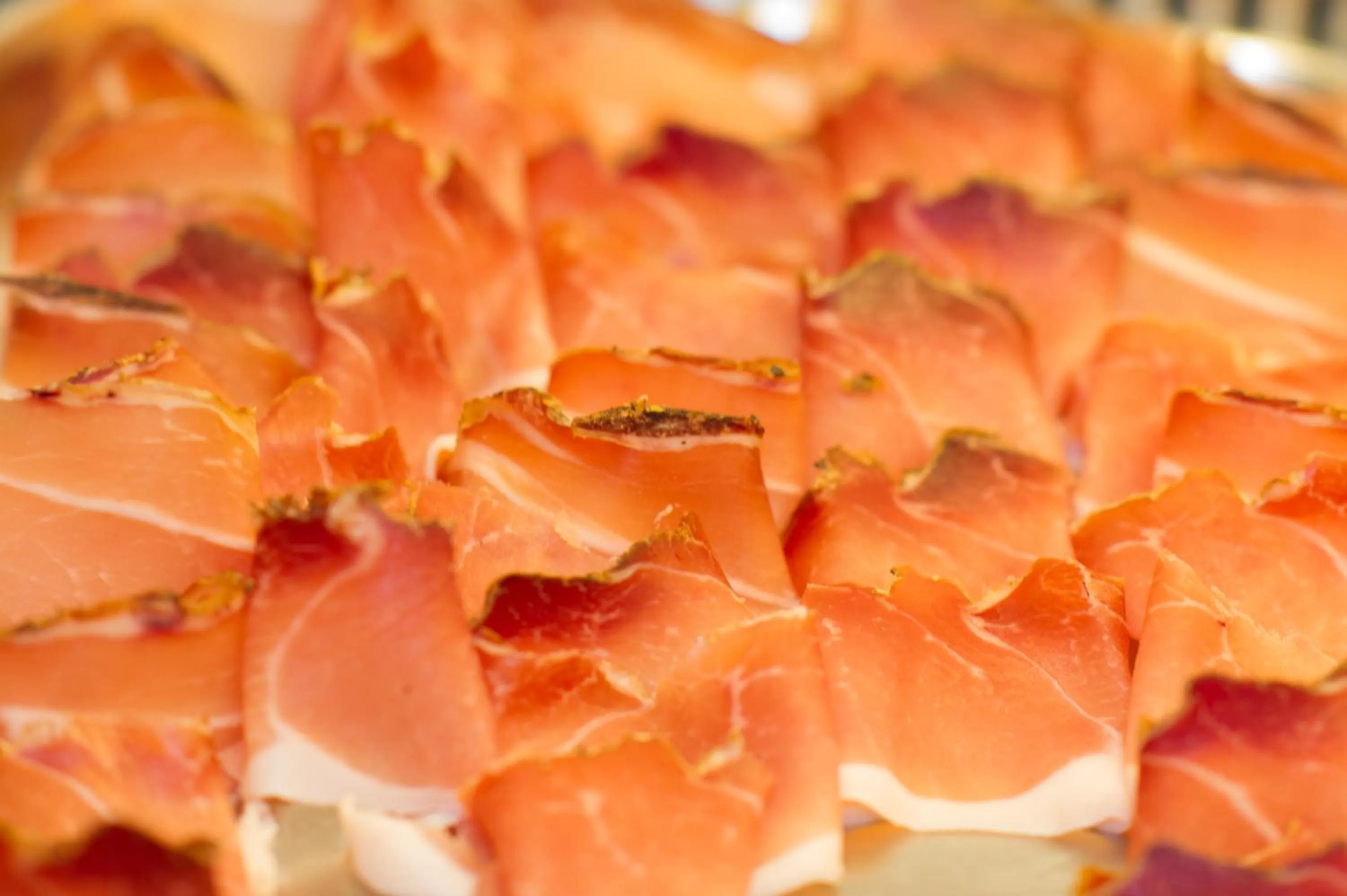 Food close-up in Panorama