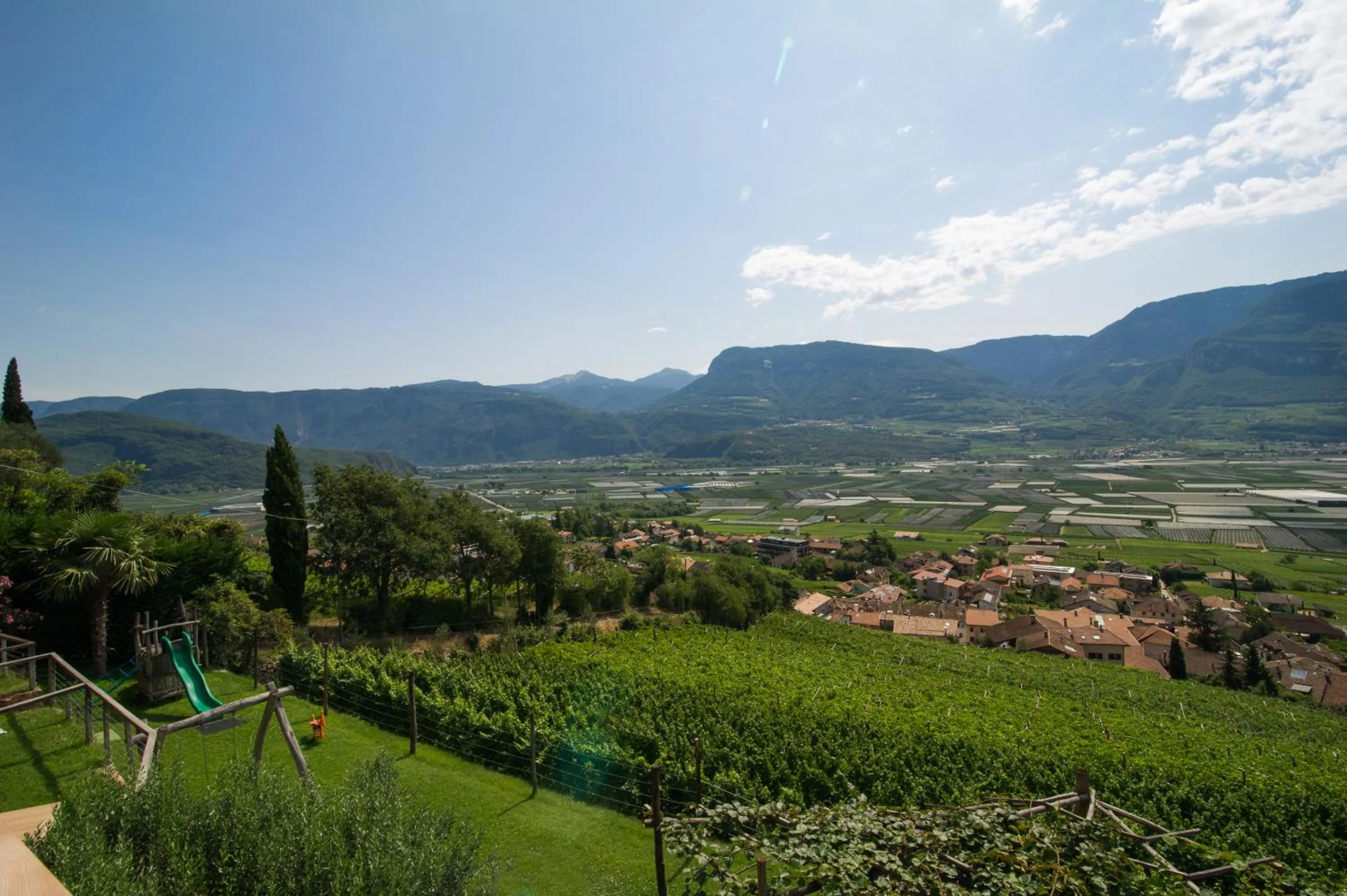 Natural landscape in Panorama