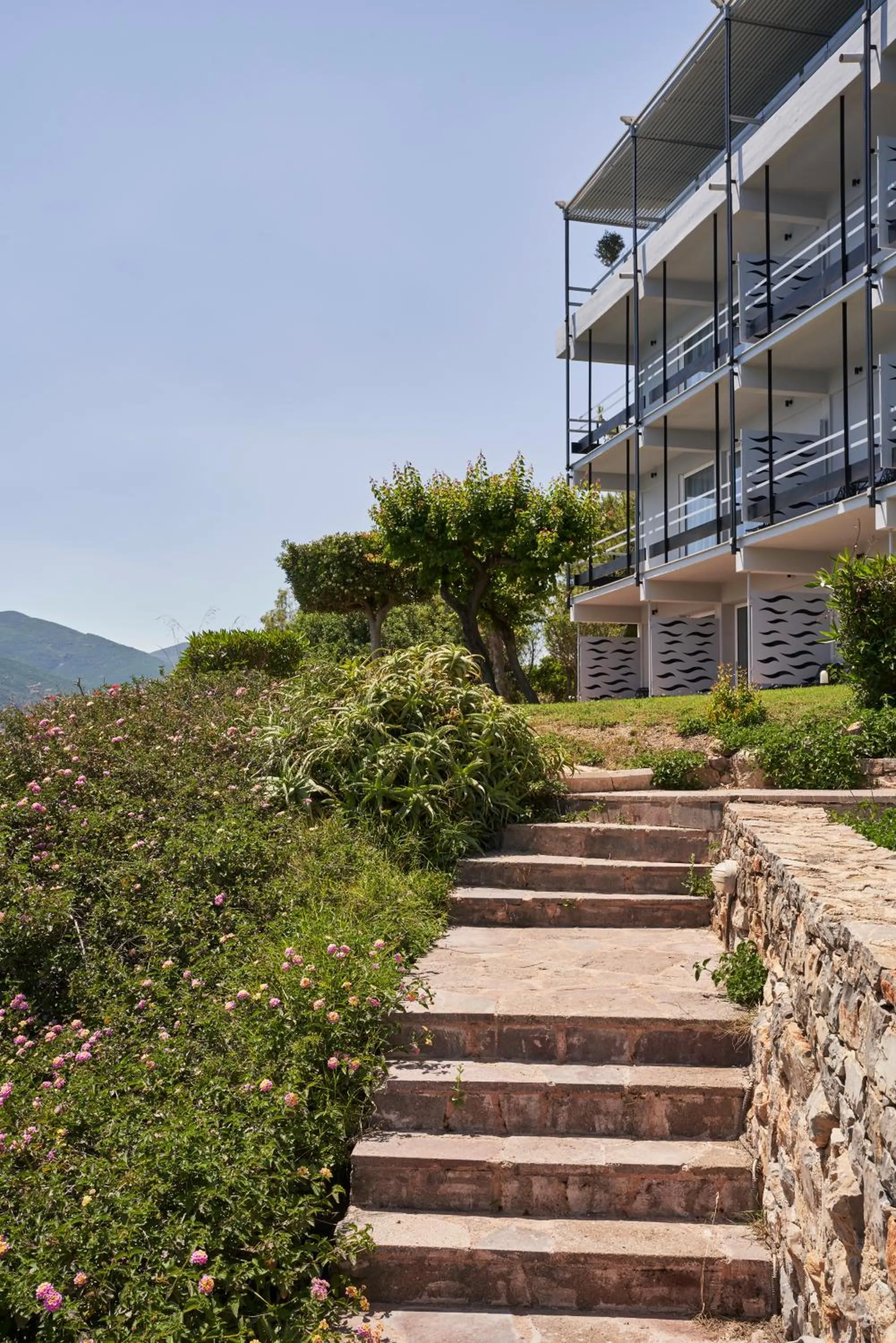 Property building in Xenia Poros Image Hotel