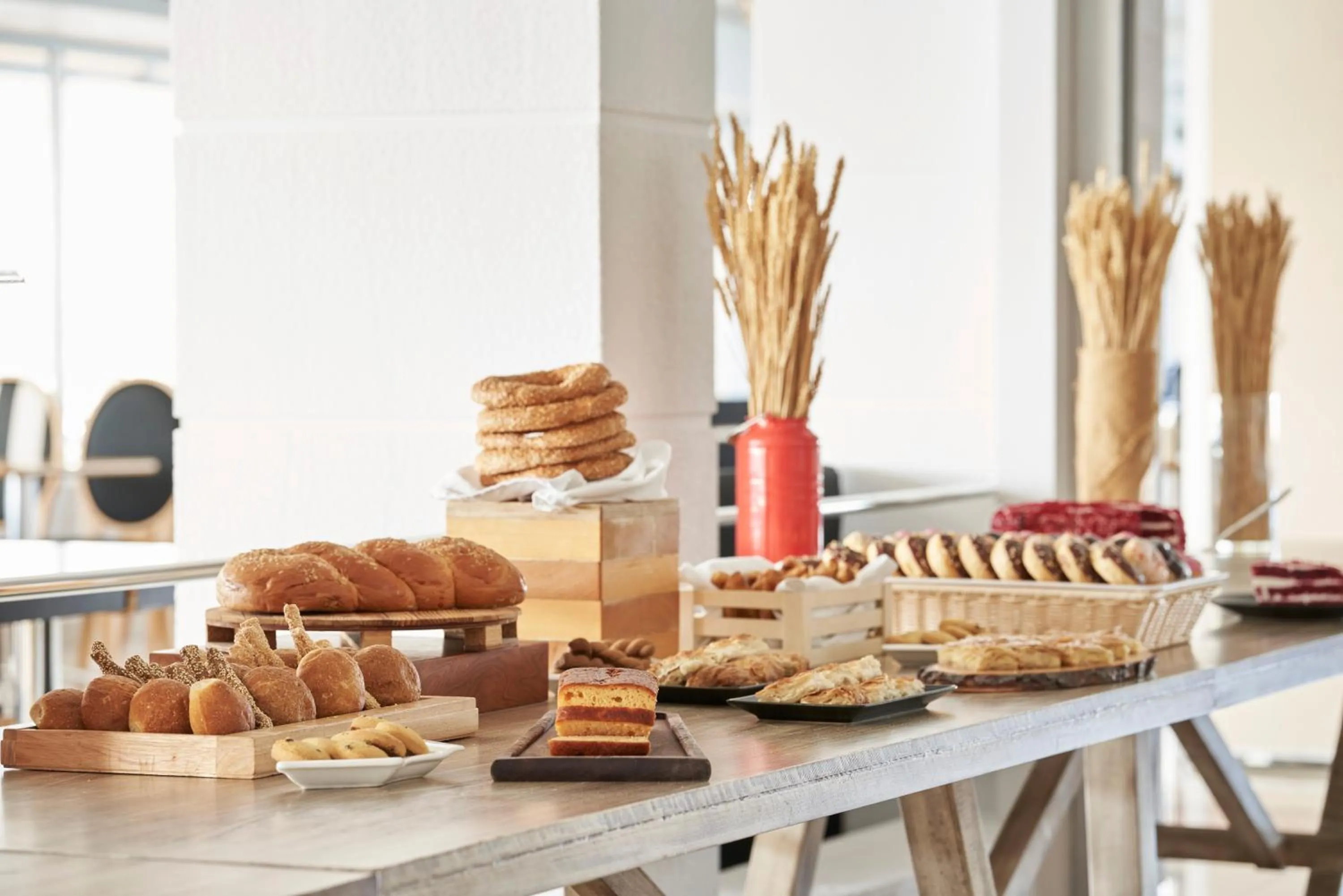 Buffet breakfast in Xenia Poros Image Hotel