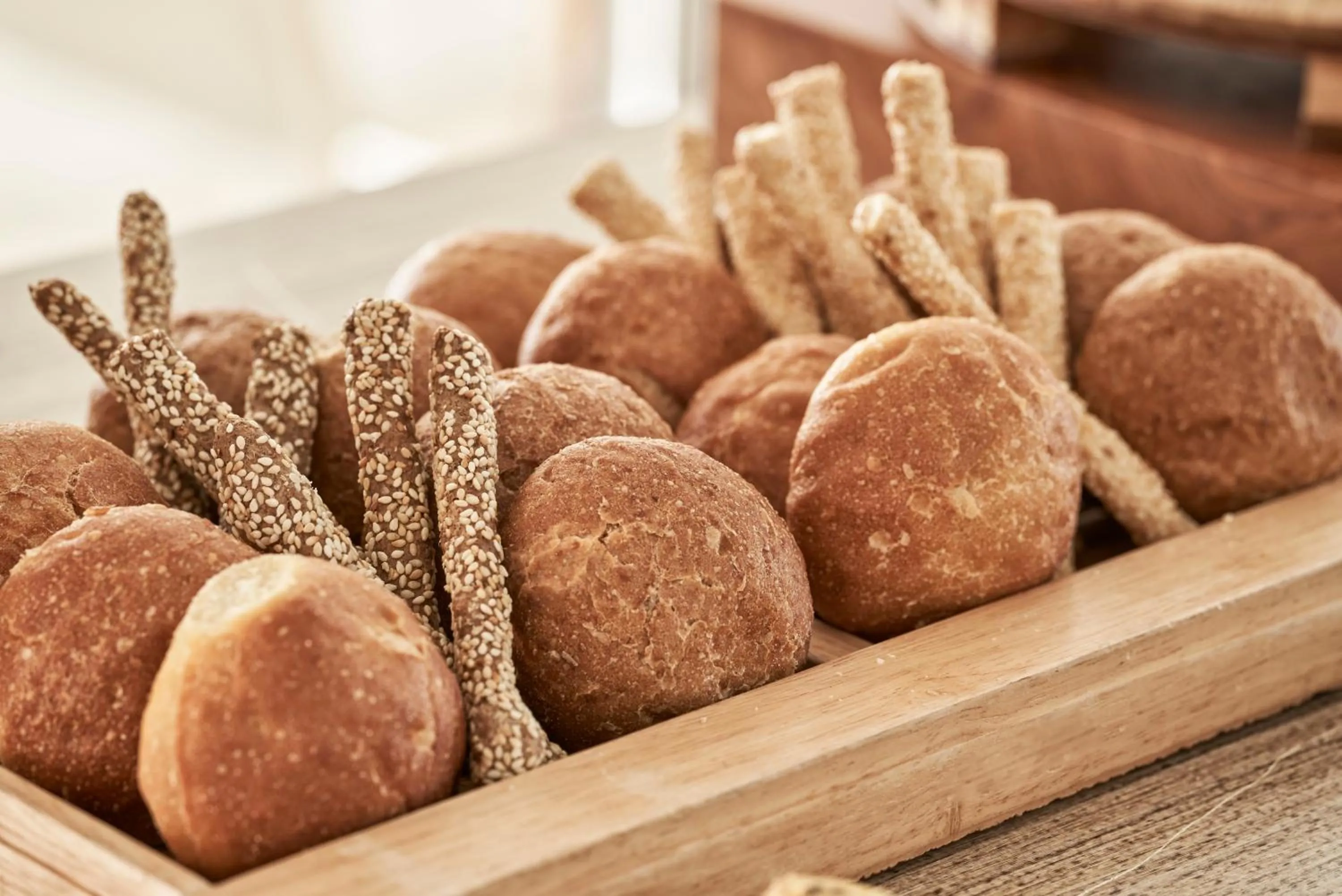 Buffet breakfast in Xenia Poros Image Hotel