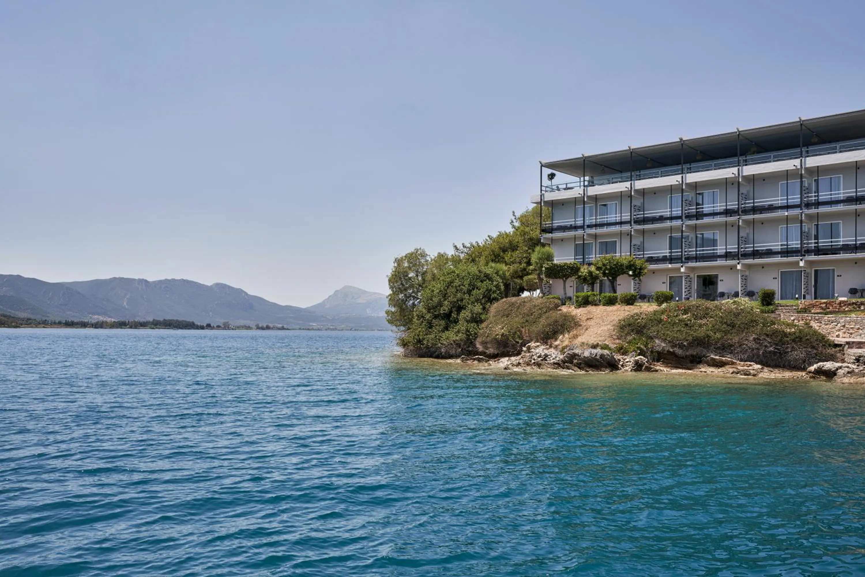 Property building in Xenia Poros Image Hotel
