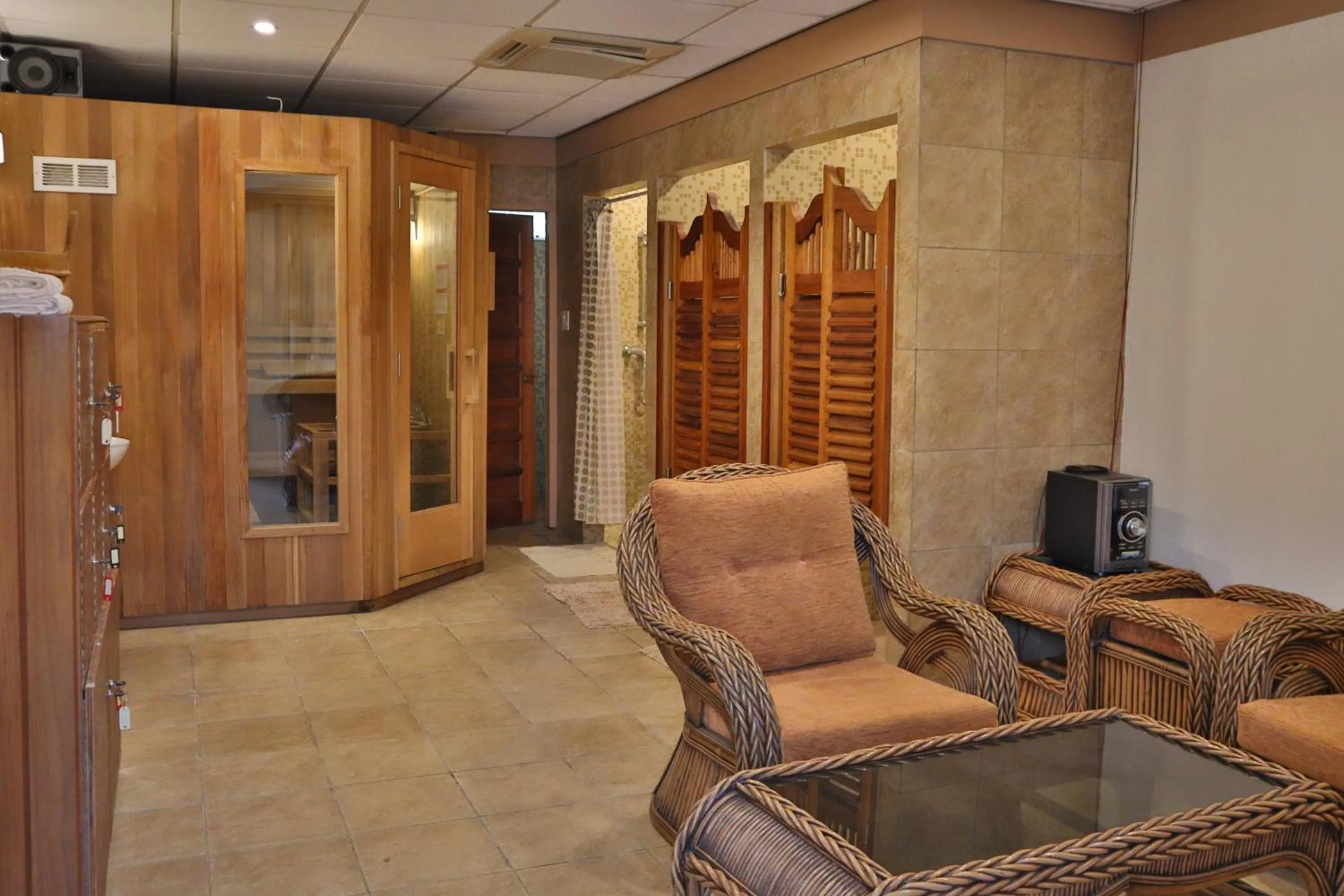 Sauna in Hotel North Resort