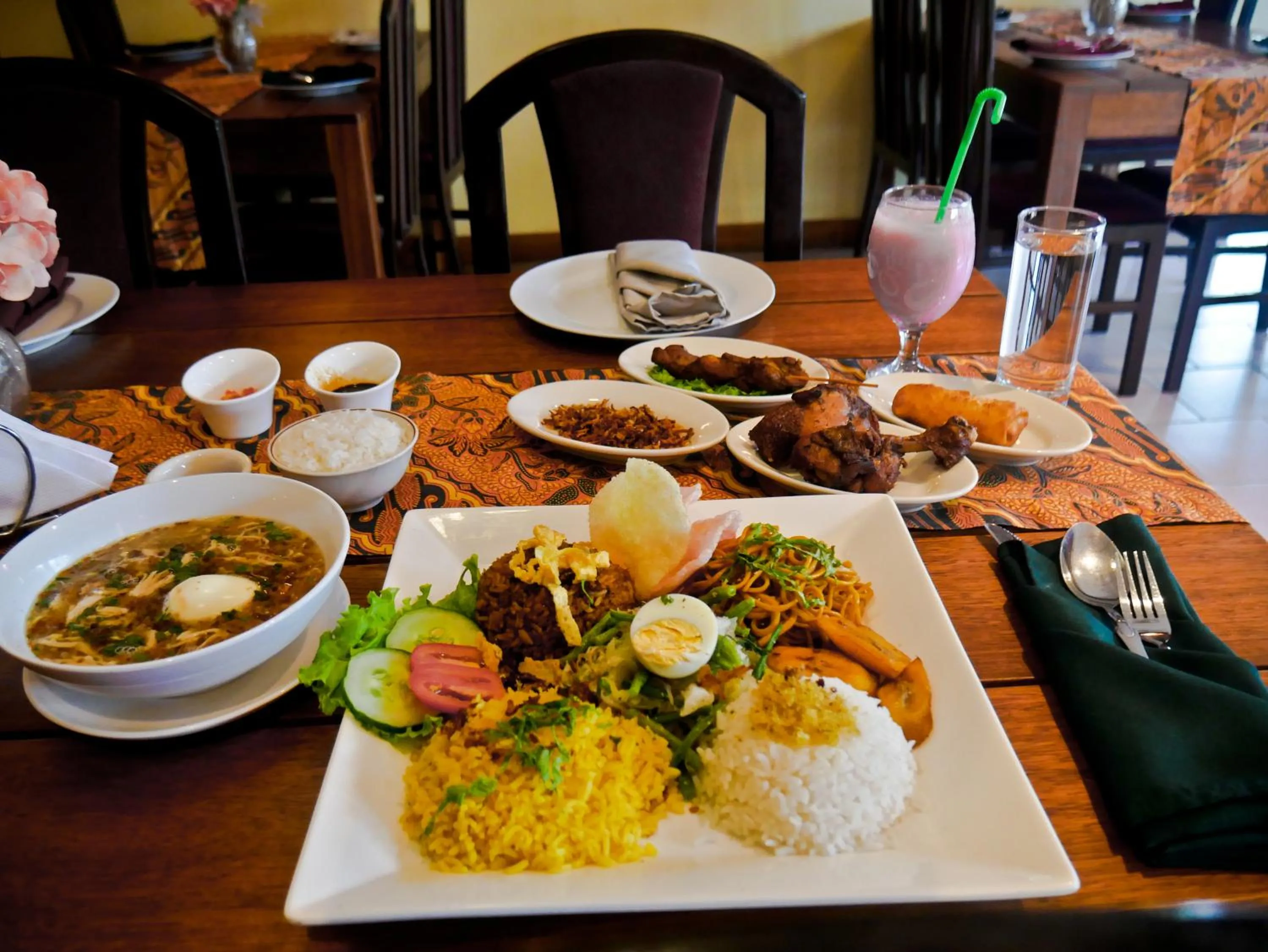 Food and drinks in Hotel North Resort